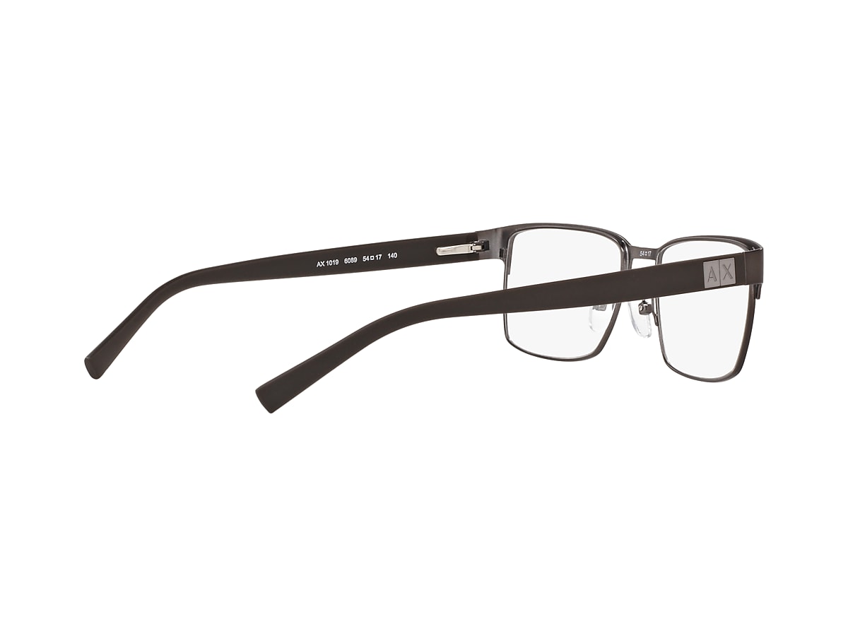 Armani Exchange 0AX1019 Glasses in Silver/gunmetal/grey | Target Optical