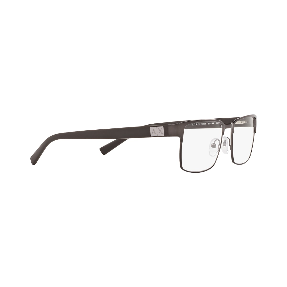 Armani Exchange 0AX1019 Glasses in Silver/gunmetal/grey | Target Optical