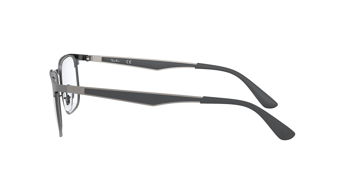 Ray-Ban 0RX6363 Glasses in Silver/gunmetal/grey | Target Optical