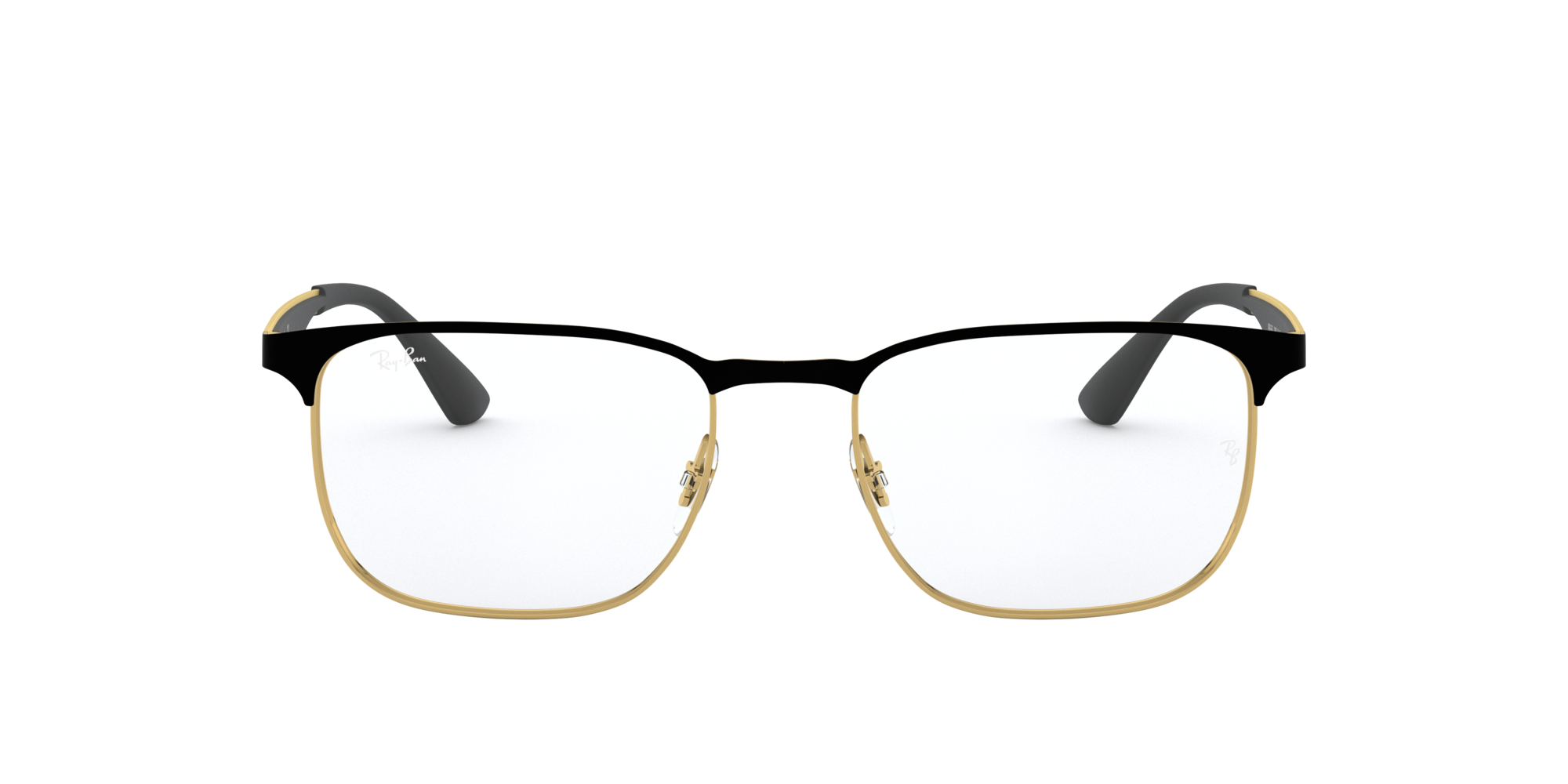 black and gold ray bans