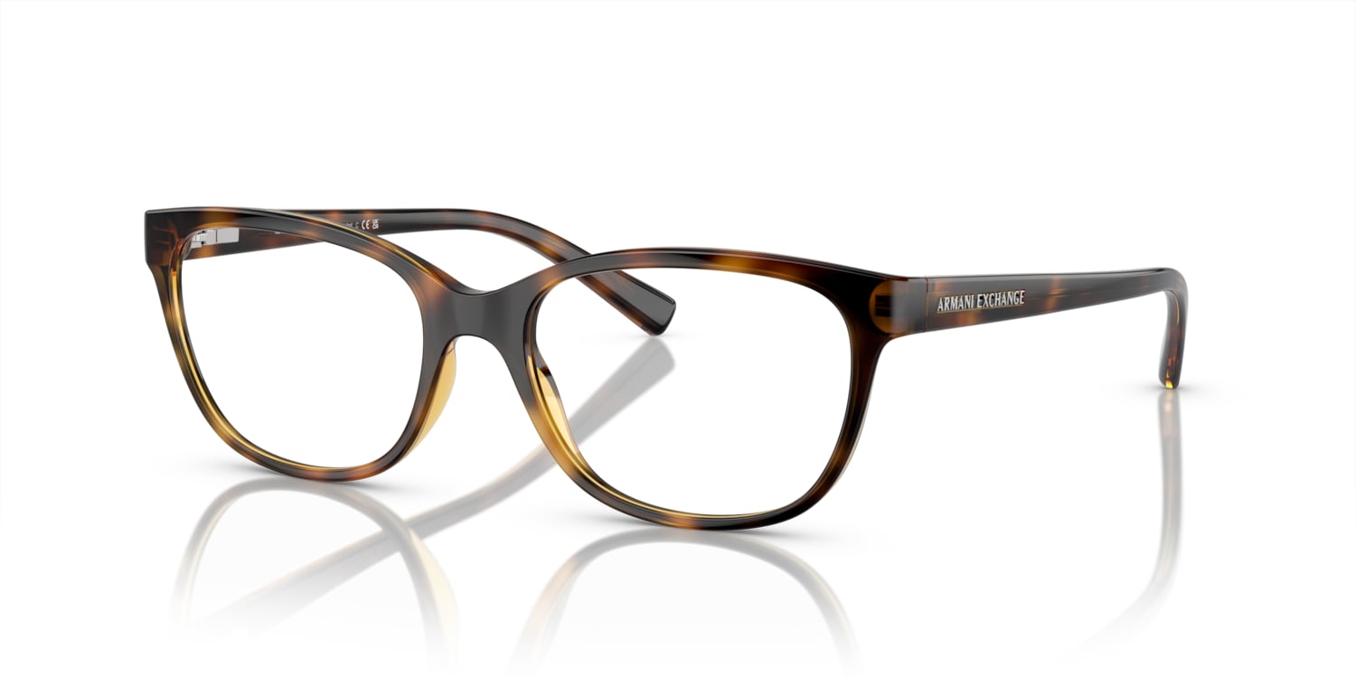 Armani exchange discount tortoise eyeglasses