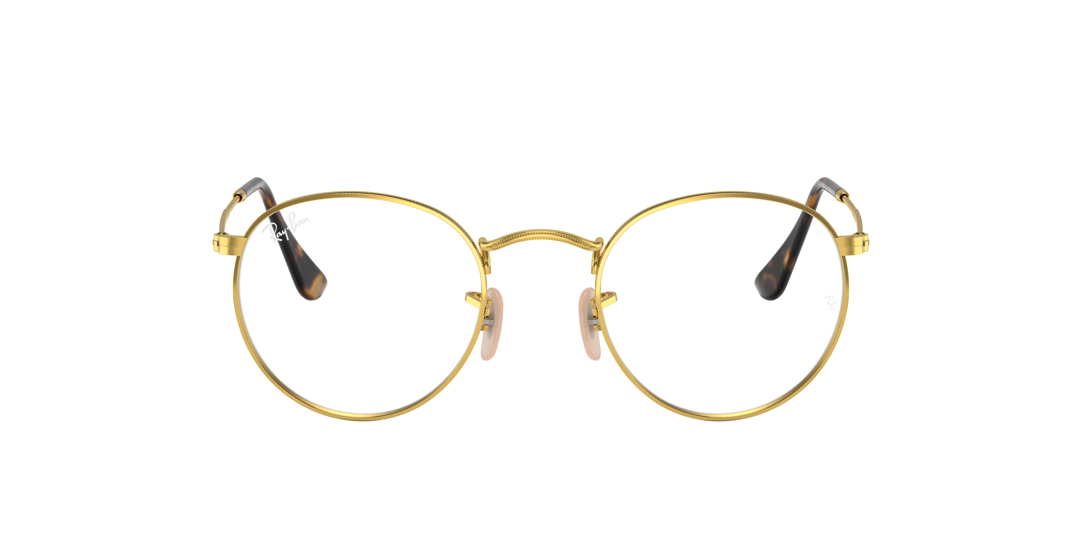 ray ban round metal optics