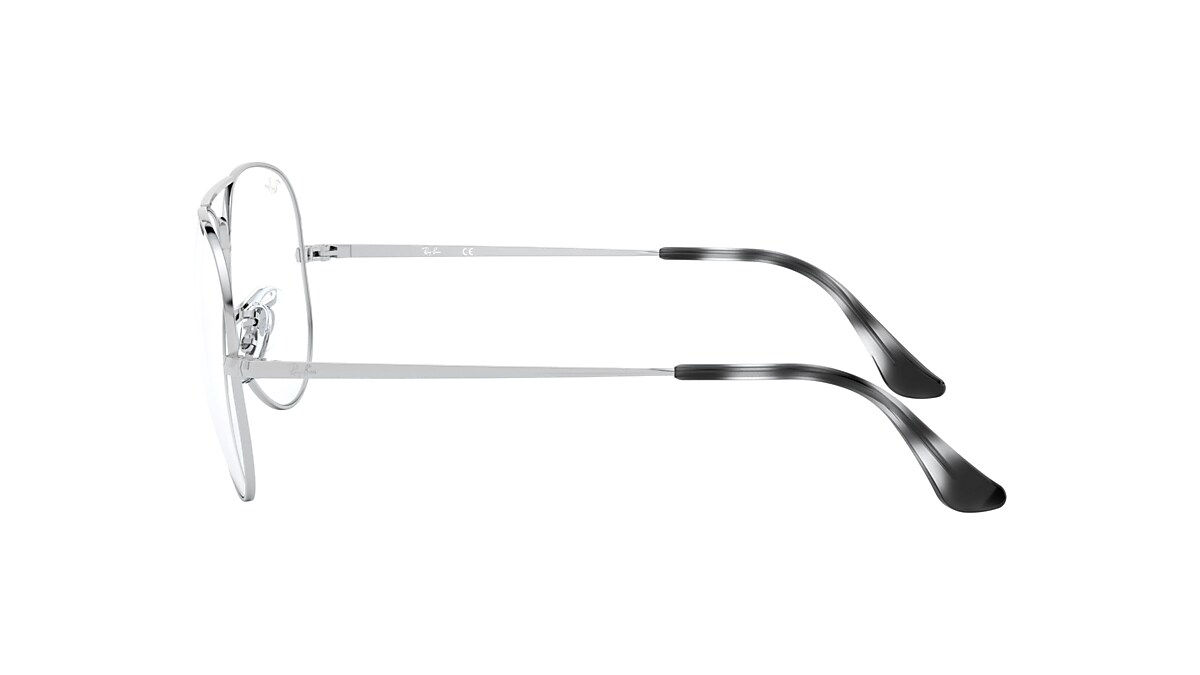 Ray-Ban 0RX6489 Glasses in Silver/gunmetal/grey