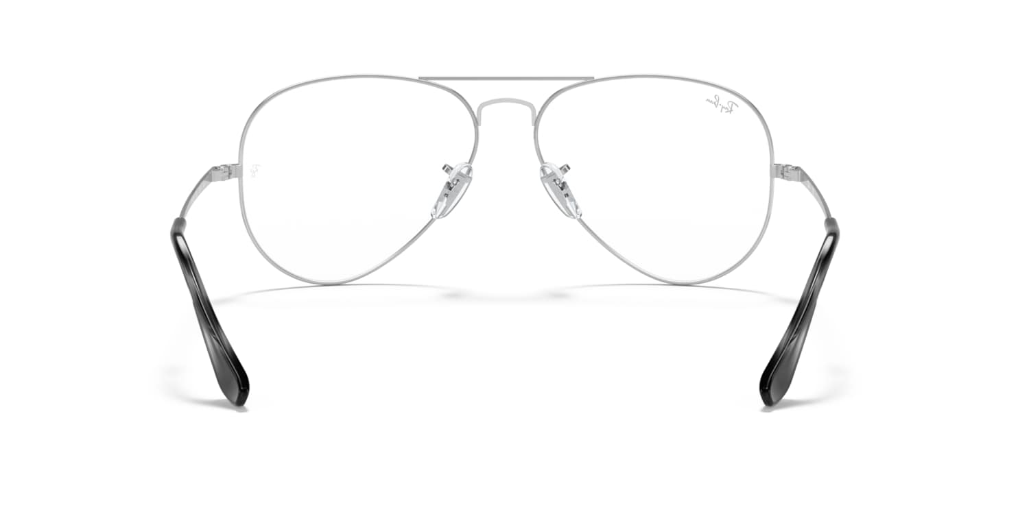 Ray-Ban 0RX6489 Glasses in Silver/gunmetal/grey | Target Optical