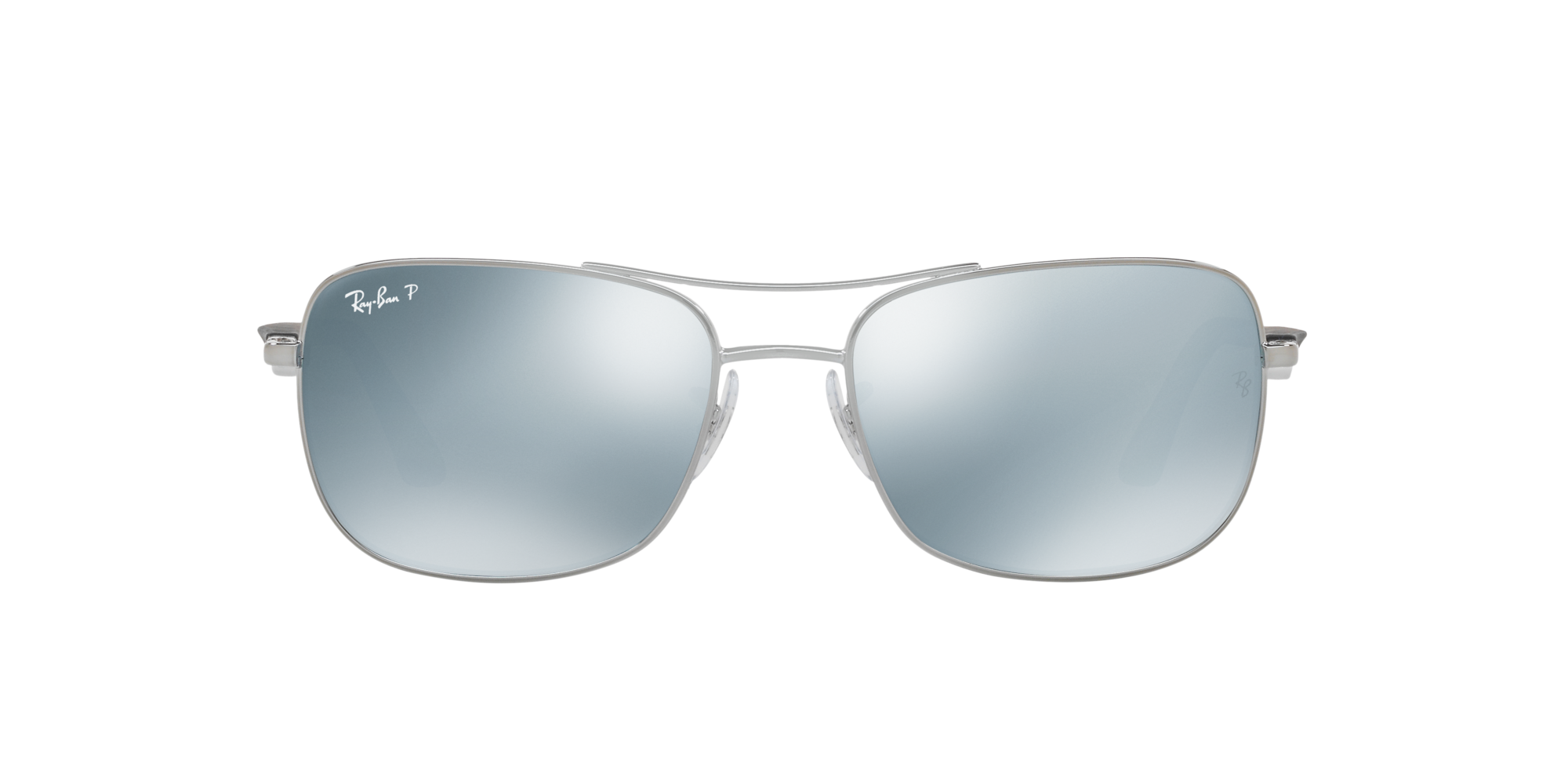 Ray-Ban 0RB3515 Sunglasses in Silver/Gunmetal/Grey Target Optical