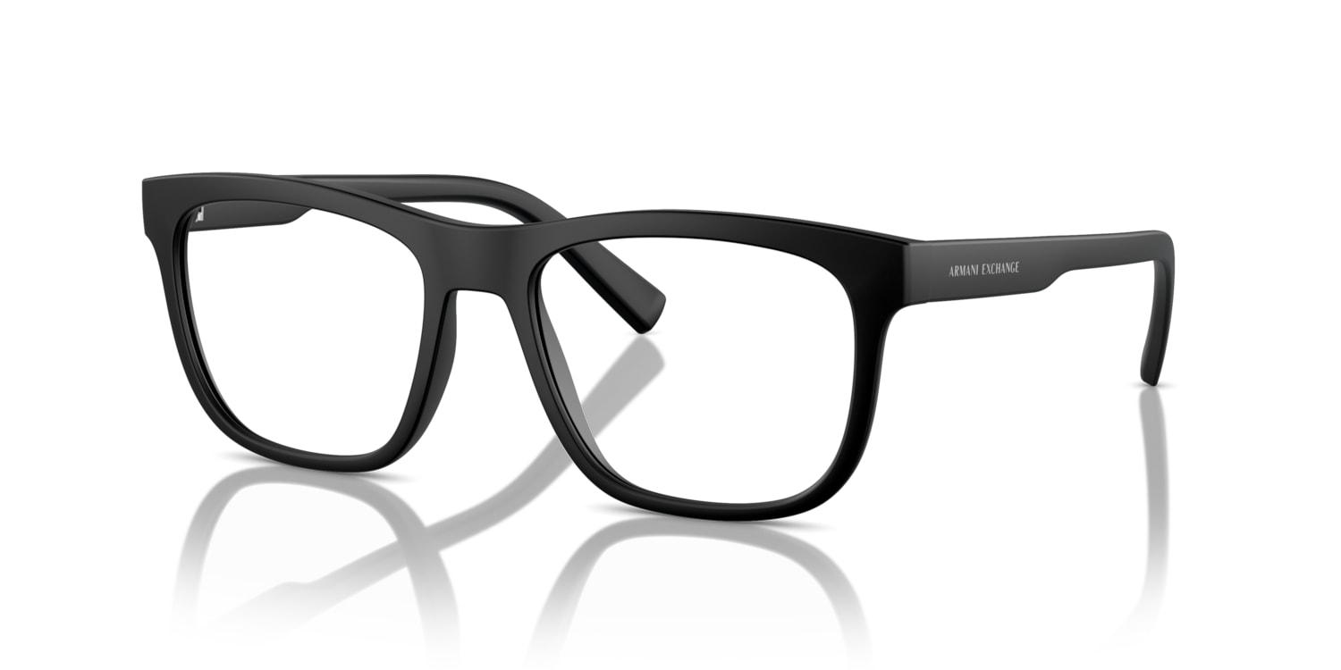 Armani Exchange 0AX3050 Glasses in Black Target Optical