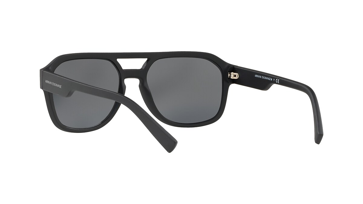 Armani Exchange 0AX4074S Sunglasses in Black Target Optical