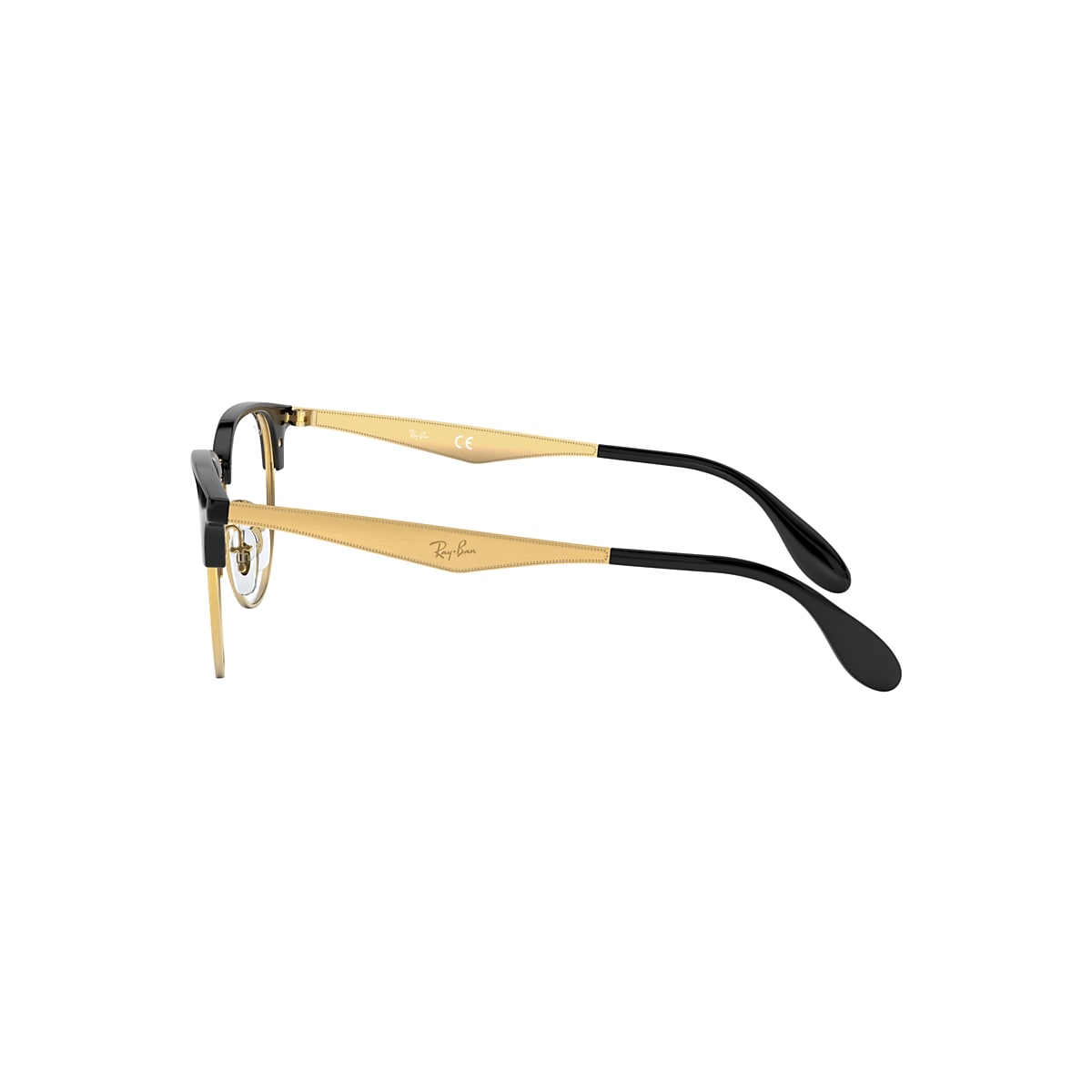 Black and gold sales mens ray bans