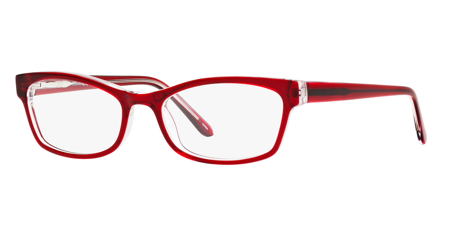 red eyewear