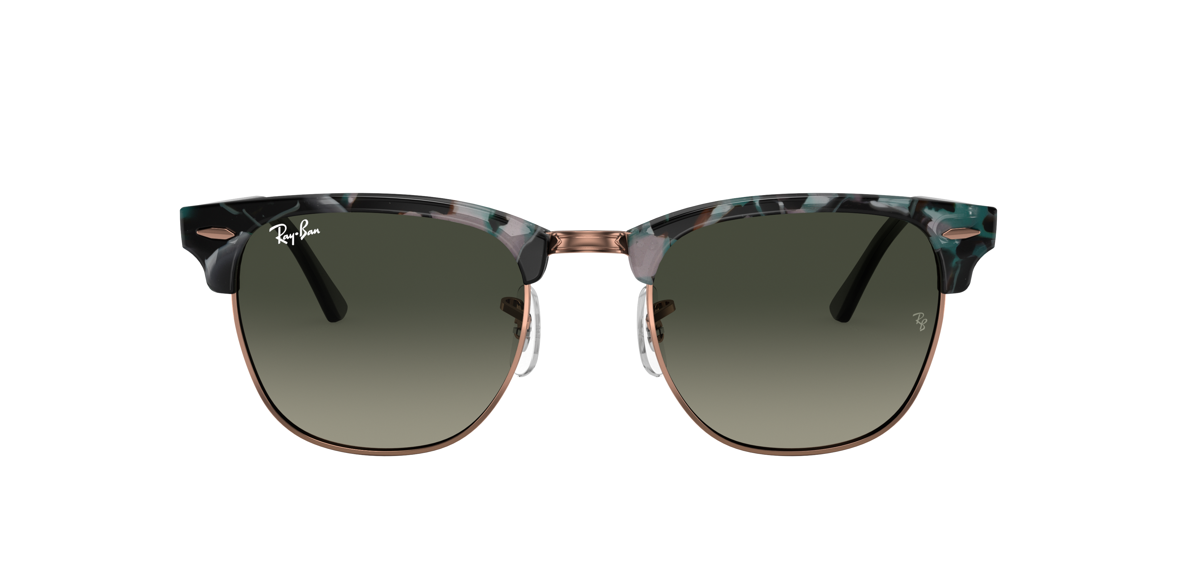 Ray-Ban / サングラス/ウェリントン/プラスチック/CML/GRN/メンズ/RB 3016F Ray-Ban 0RB3016 Sunglasses in Silver/Gunmetal/Grey | Target Optical