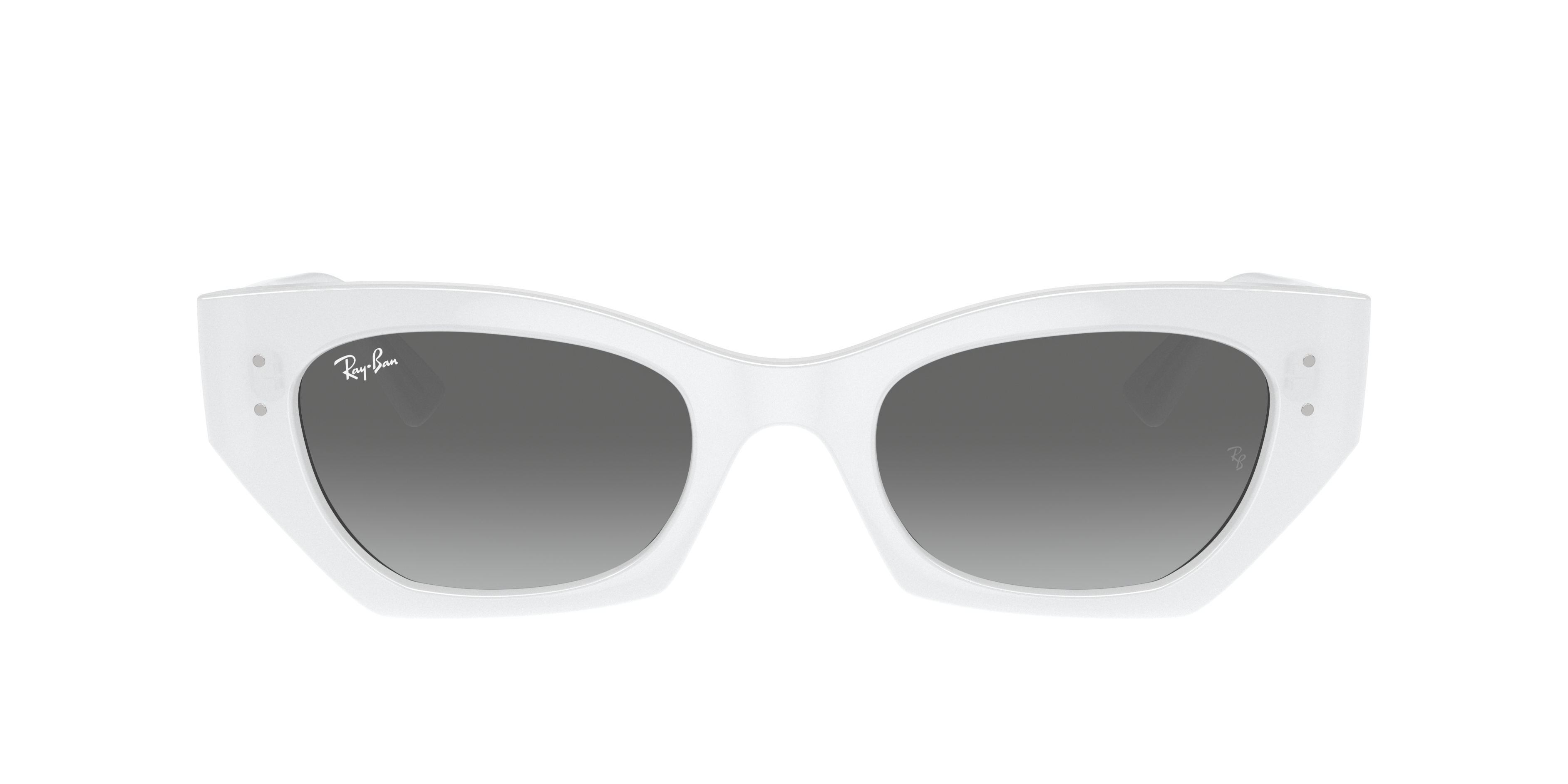 Ray-Ban クリア キャットアイ サングラス Ray-Ban Ray-Ban Sunglasses in White | Target Optical
