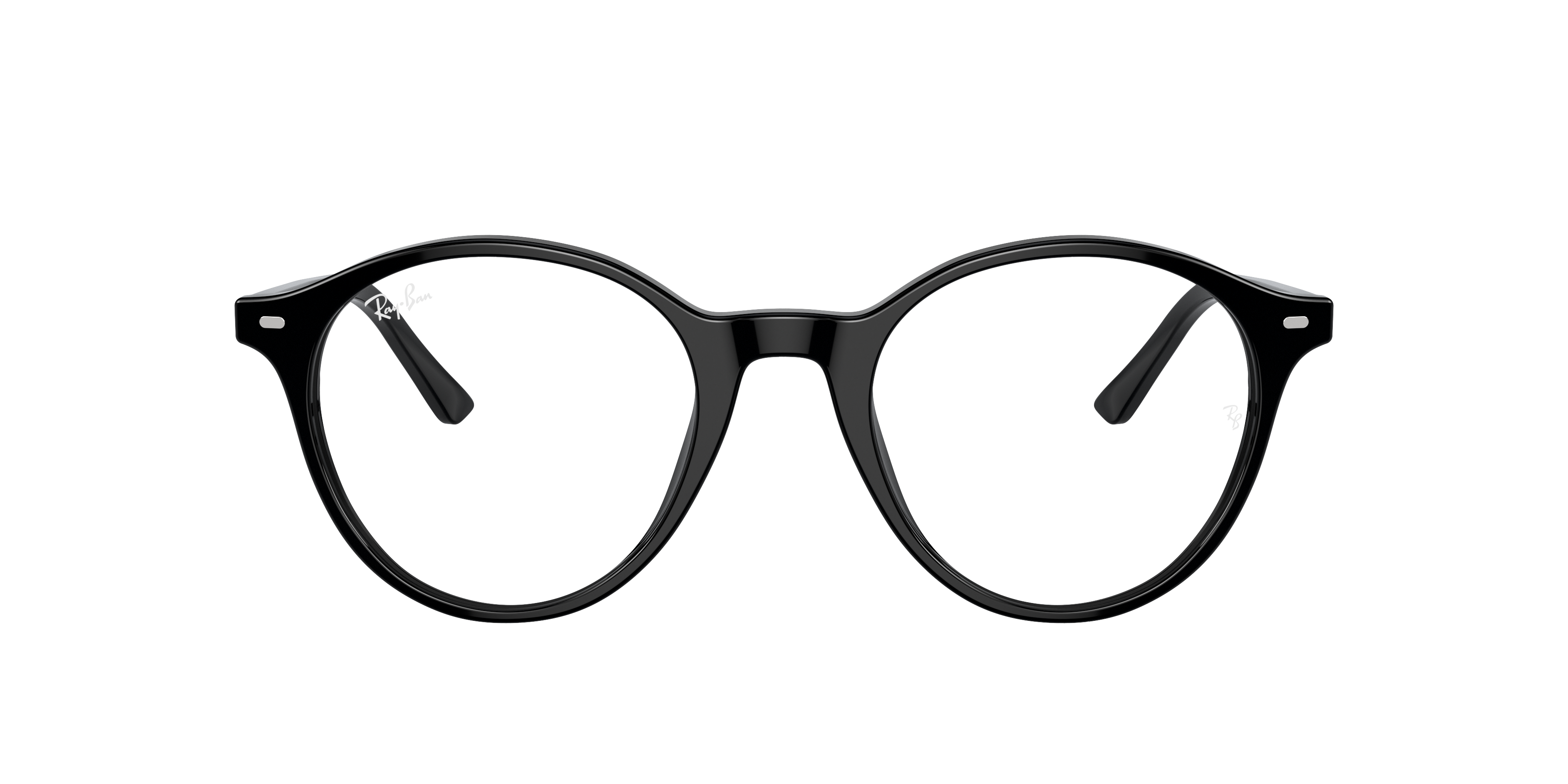 Ray ban round glasses black online