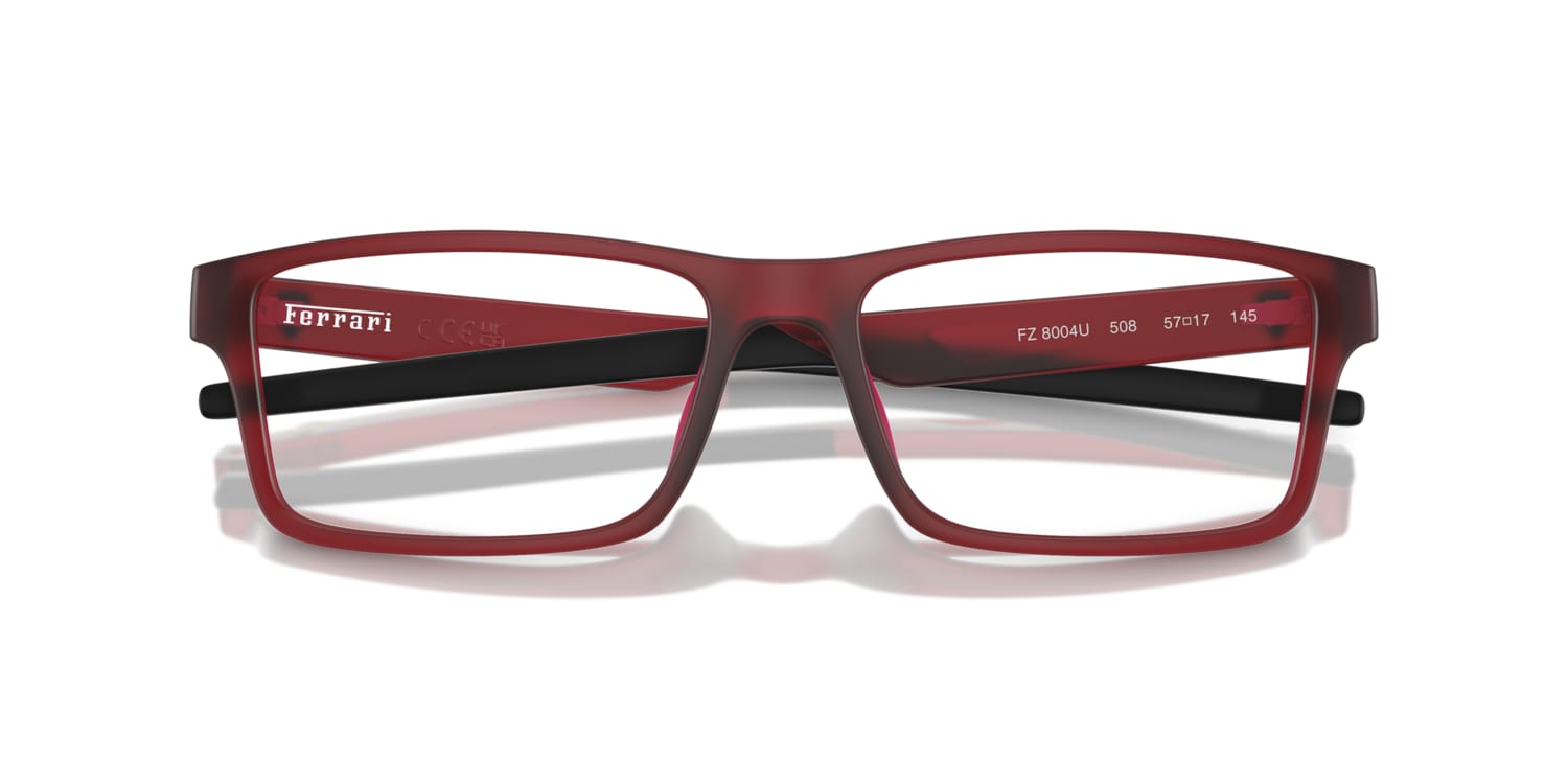 Scuderia Ferrari Scuderia Ferrari Glasses in Red/Burgundy