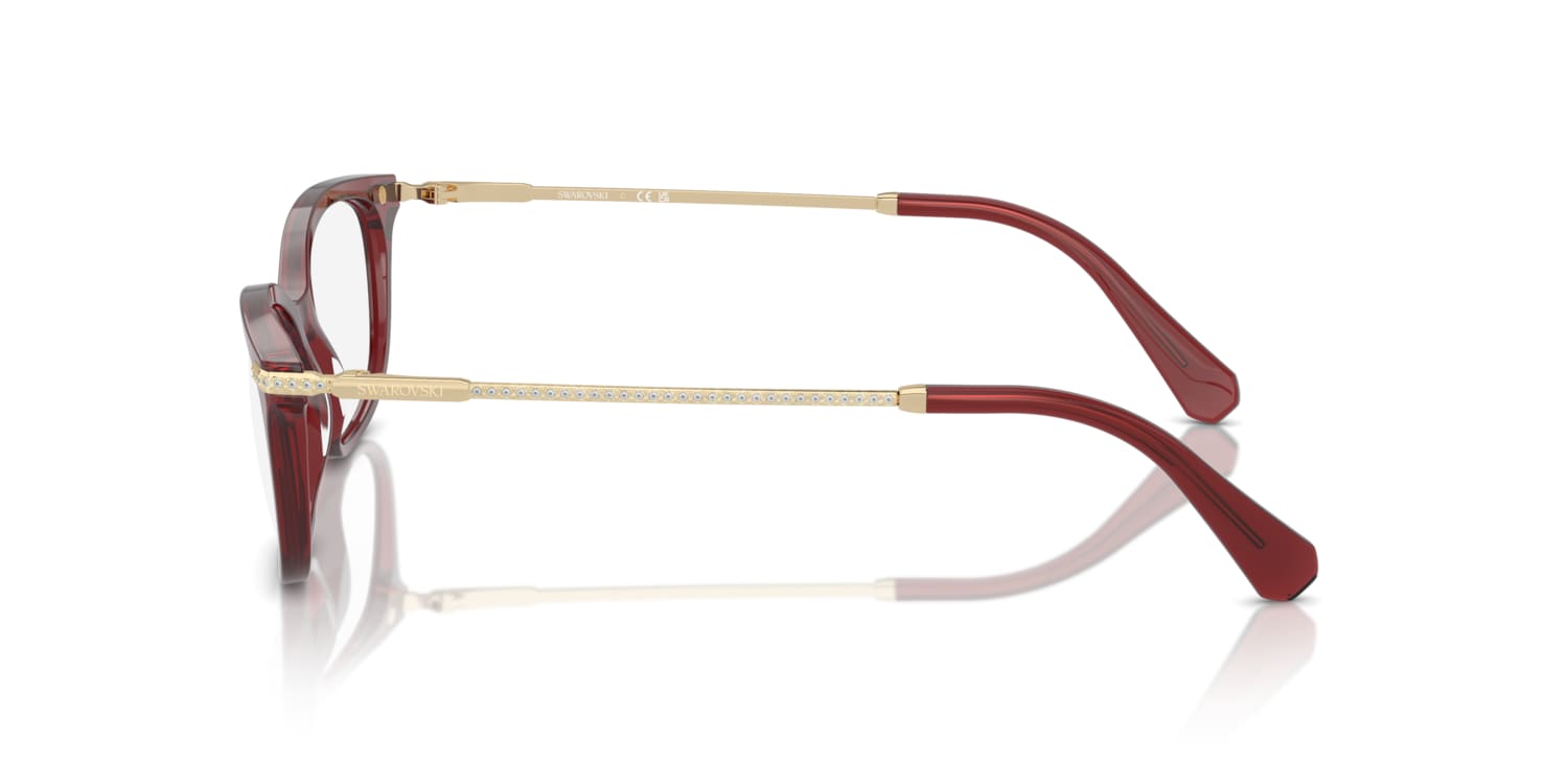 Swarovski 0SK2017 Glasses in Red/Burgundy | Target Optical