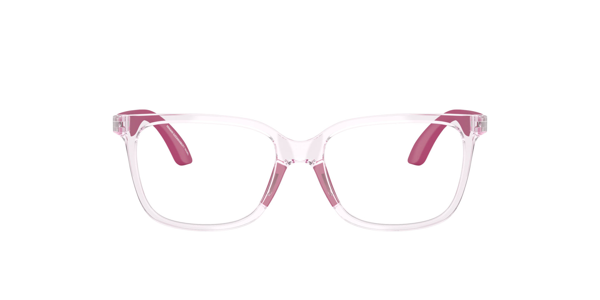 Emporio Armani Unisex Pink and White Sunglasses! Emporio Armani Kids 3007F Eyeglasses main image 2