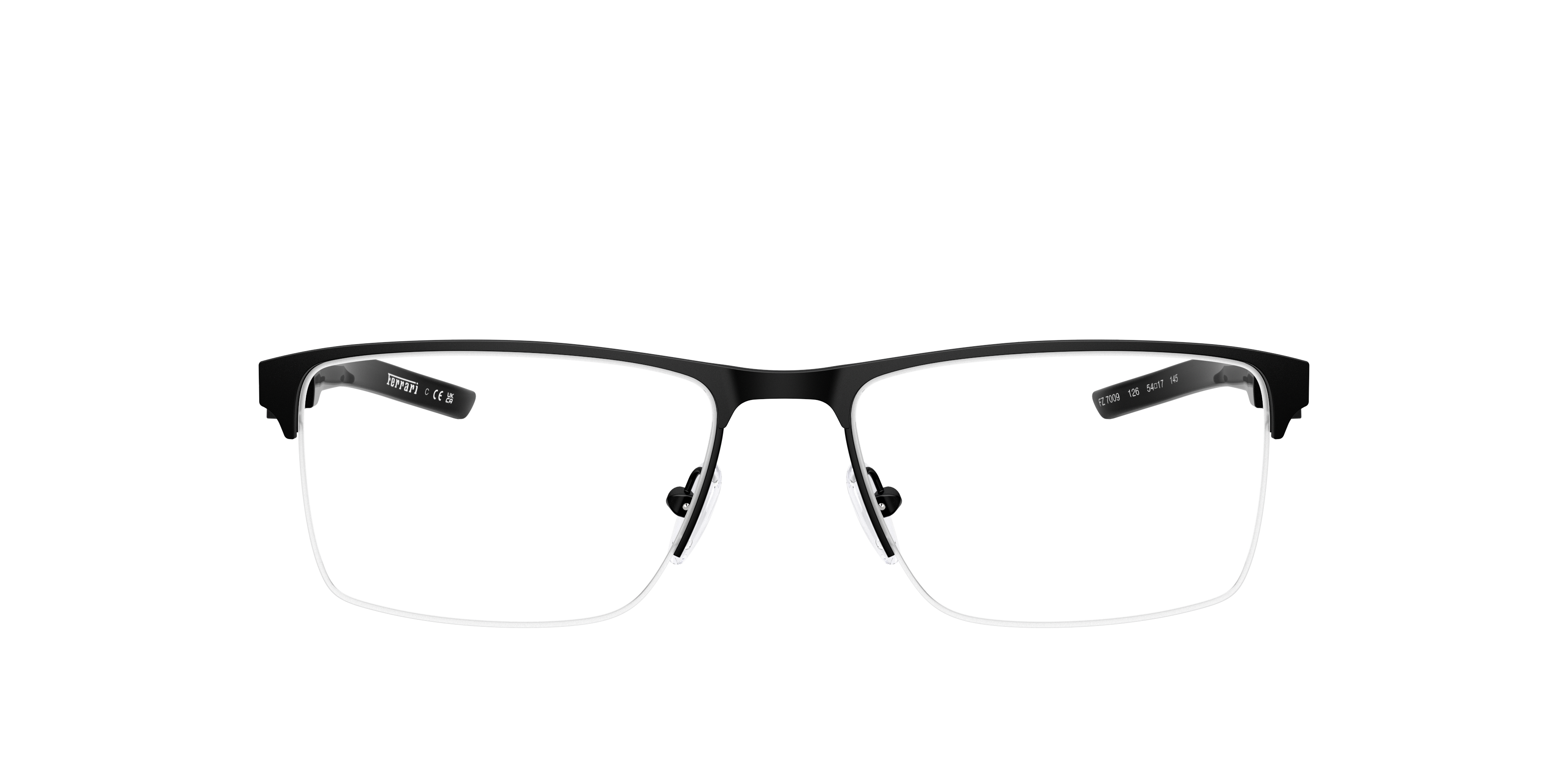 Scuderia Ferrari 0FZ7009 Glasses in Black | Target Optical