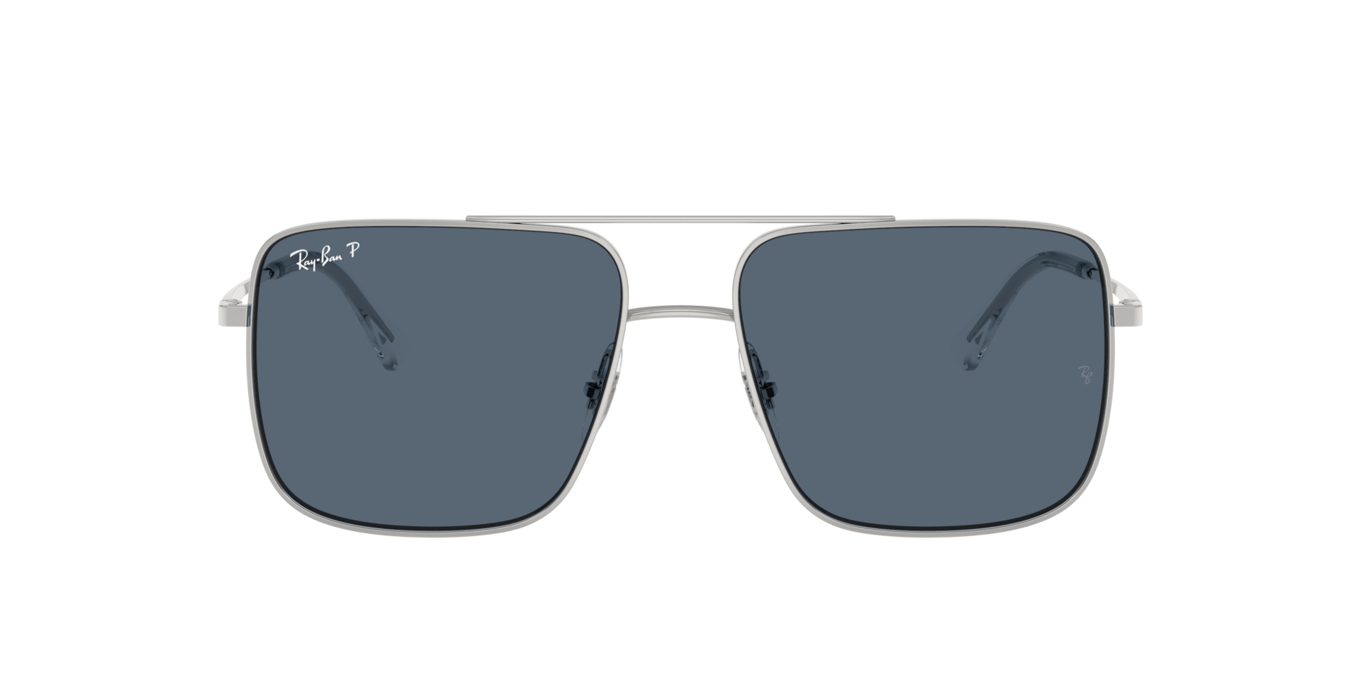RayBan Grey Fade 58 14 mm Sunglasses - NWT Ray-Ban RB3774D Sunglasses 003/87 Silver - eye-oo.com main image 4