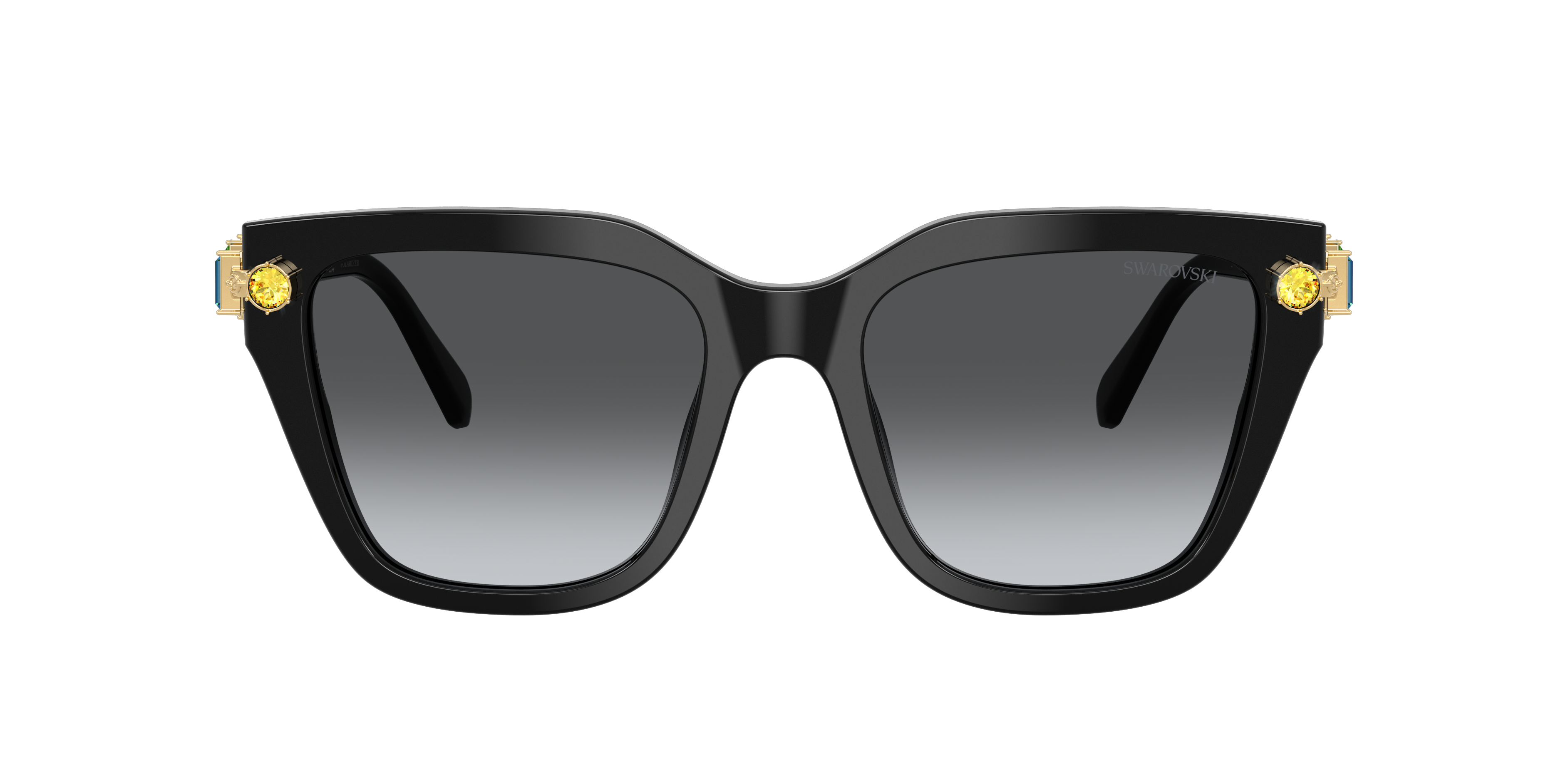 Swarovski 0SK6041 Sunglasses in Black | Target Optical