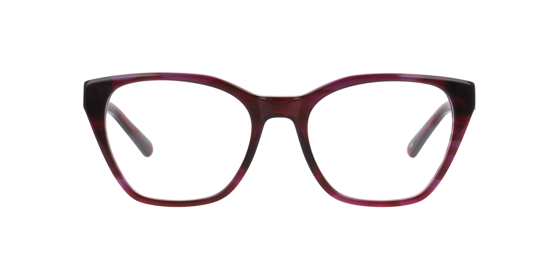 NWT WOMEN\'S OGI EYEGLASS FRAMES A7094 BURGUNDY STRIPE VoyueLens™ Dual-Shaped Titanium Eyeglasses – 6 Artistic  main image 2
