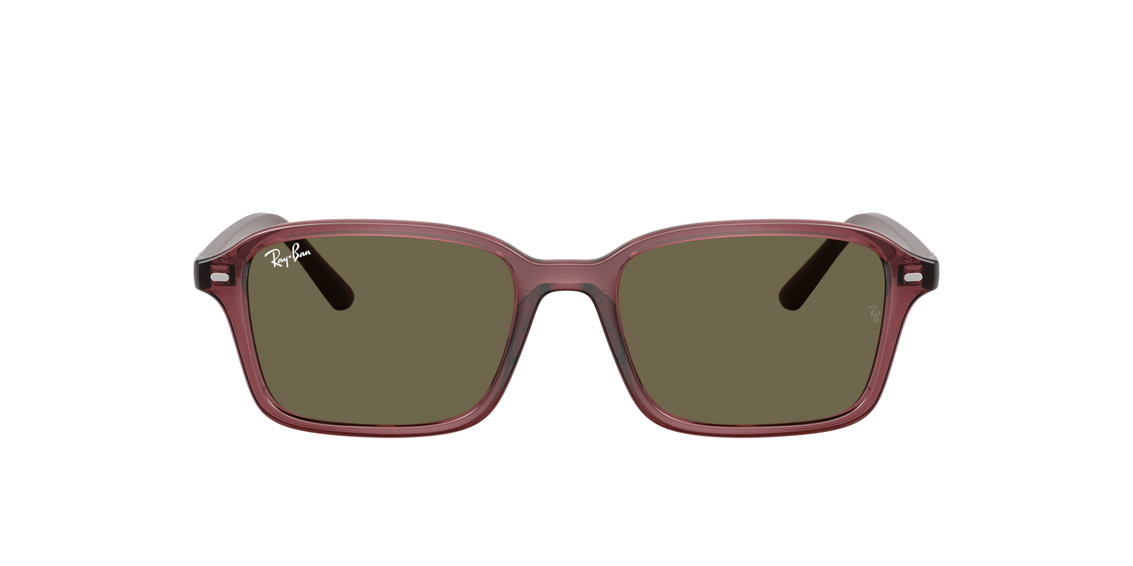 Ray-Ban 0RJ9131S Sunglasses in Red/Burgundy Target Optical
