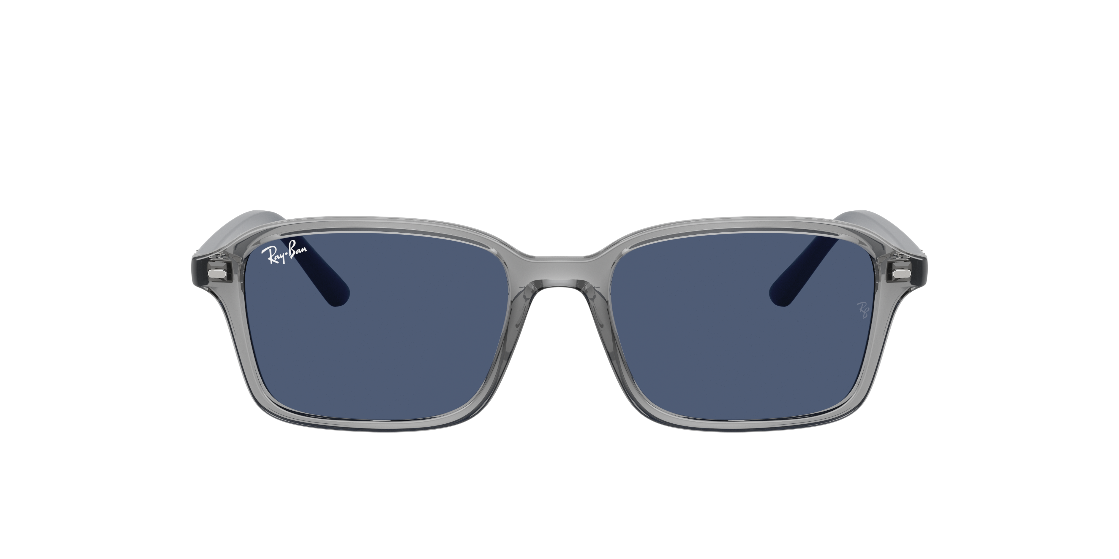 Ray-Ban 0RJ9131S Sunglasses in Silver/Gunmetal/Grey Target Optical