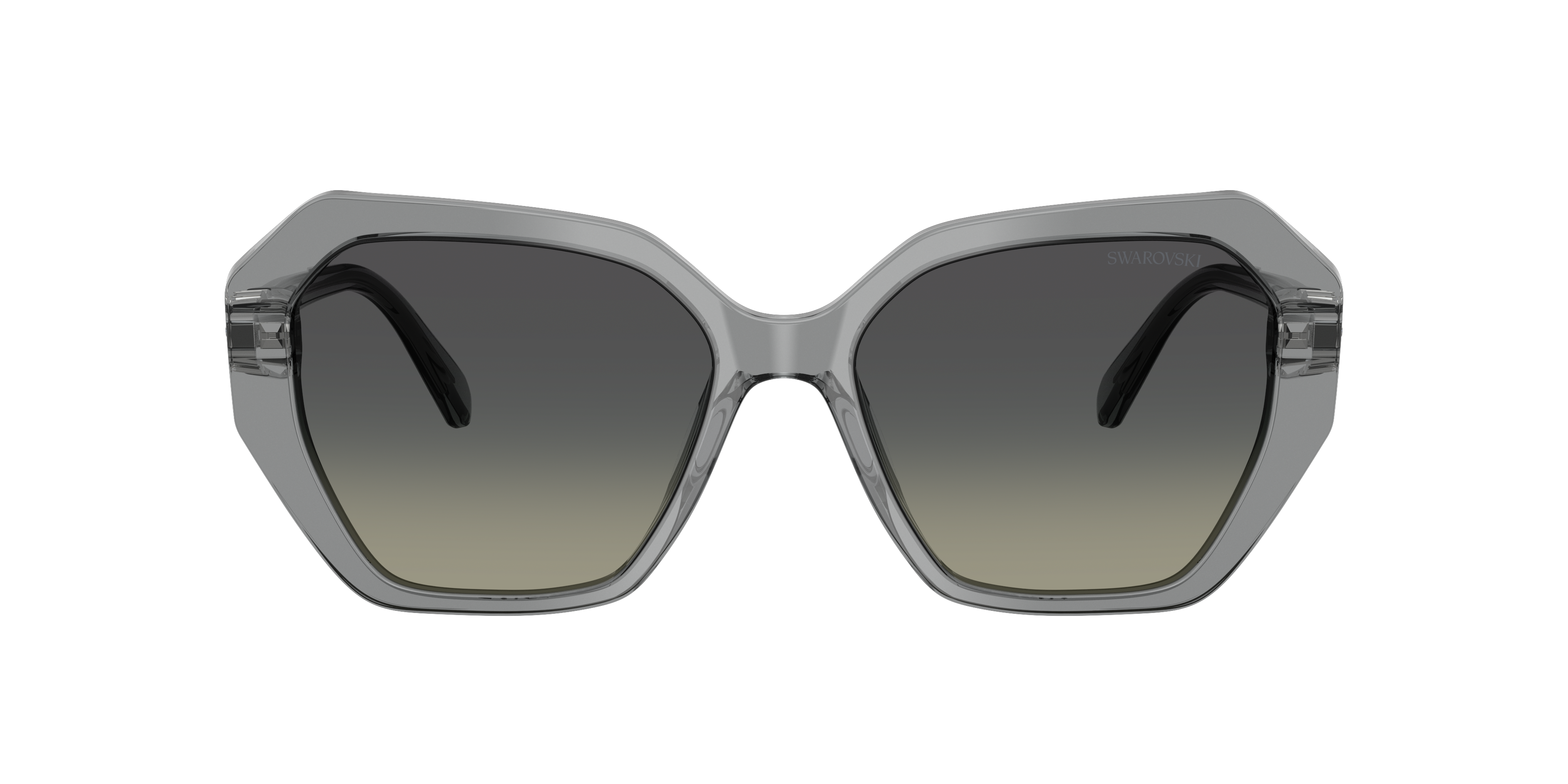 Swarovski 0SK6017 Sunglasses in Silver/Gunmetal/Grey | Target Optical