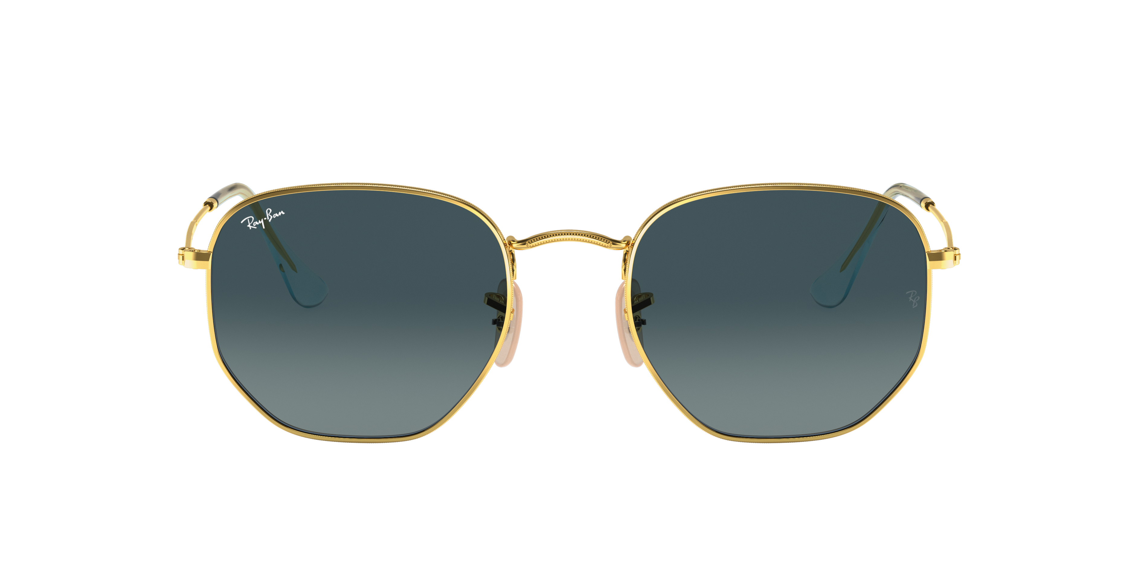 Ray-Ban ゴールドサングラス ブラックレンズ Ray-Ban 0RB3548N Sunglasses in Gold | Target Optical