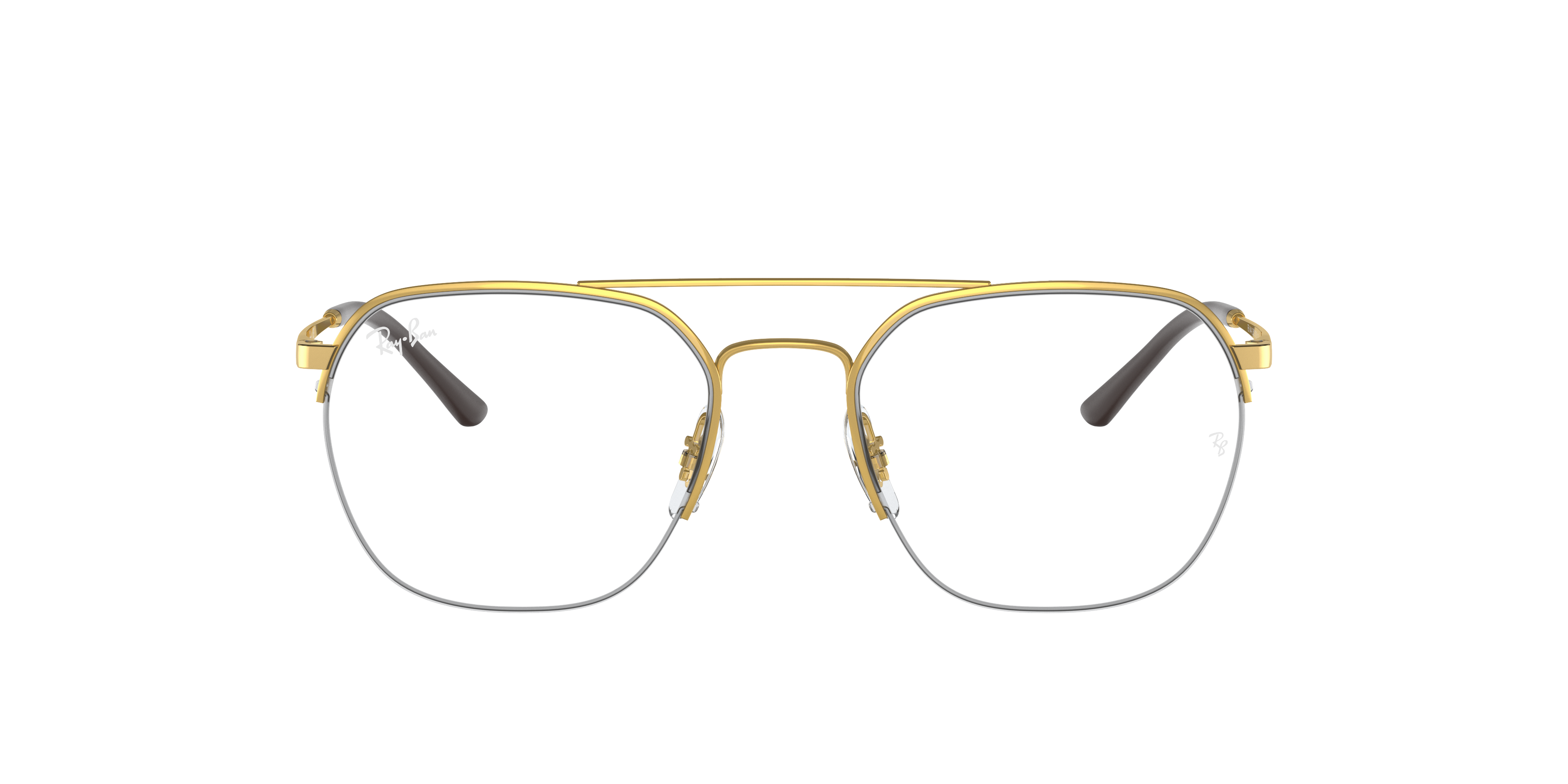 Ray-Ban 0RX6444 Glasses in Gold | Target Optical