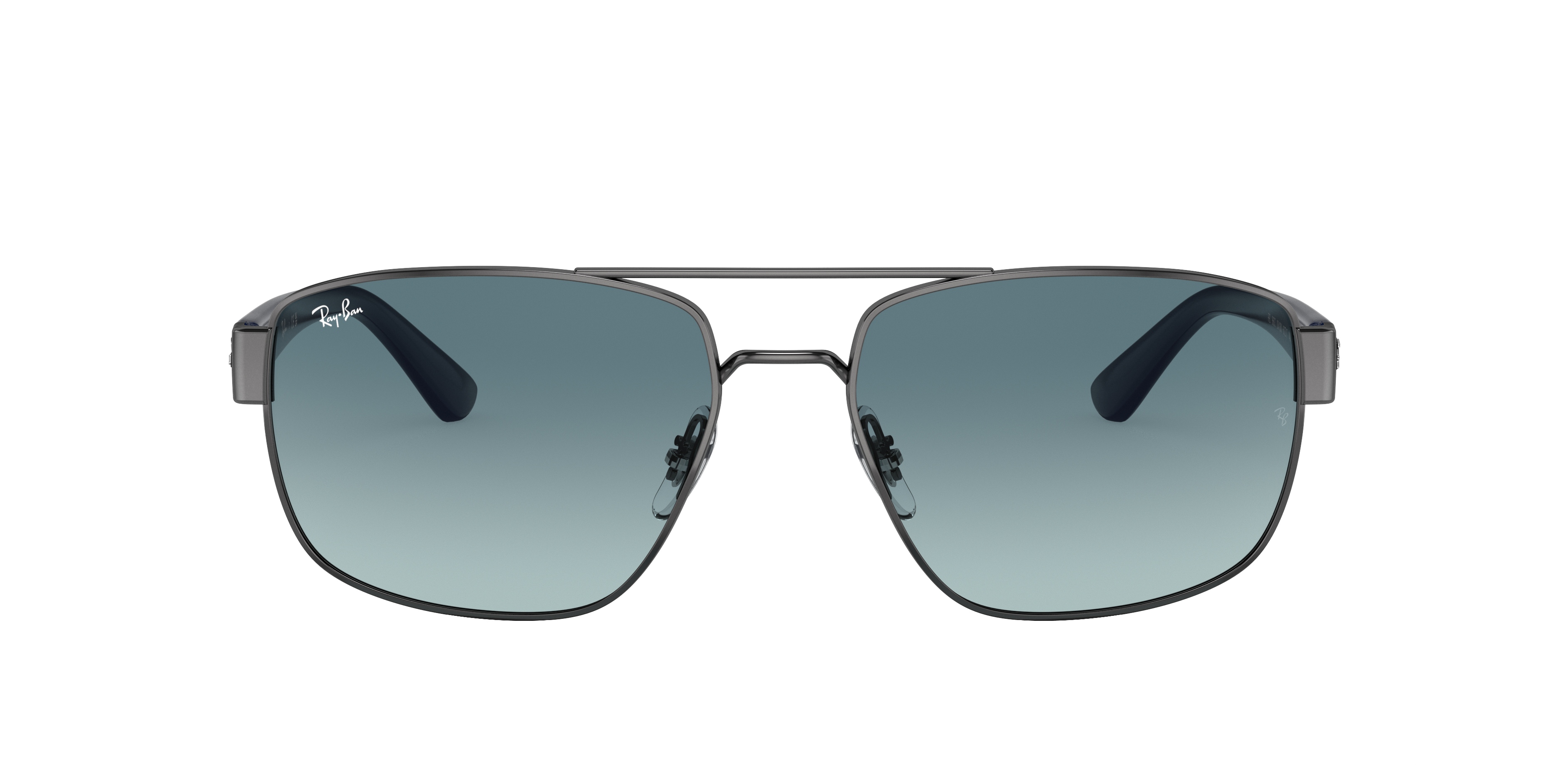 Ray-Ban 0RB3663 Sunglasses in Silver/Gunmetal/Grey | Target Optical