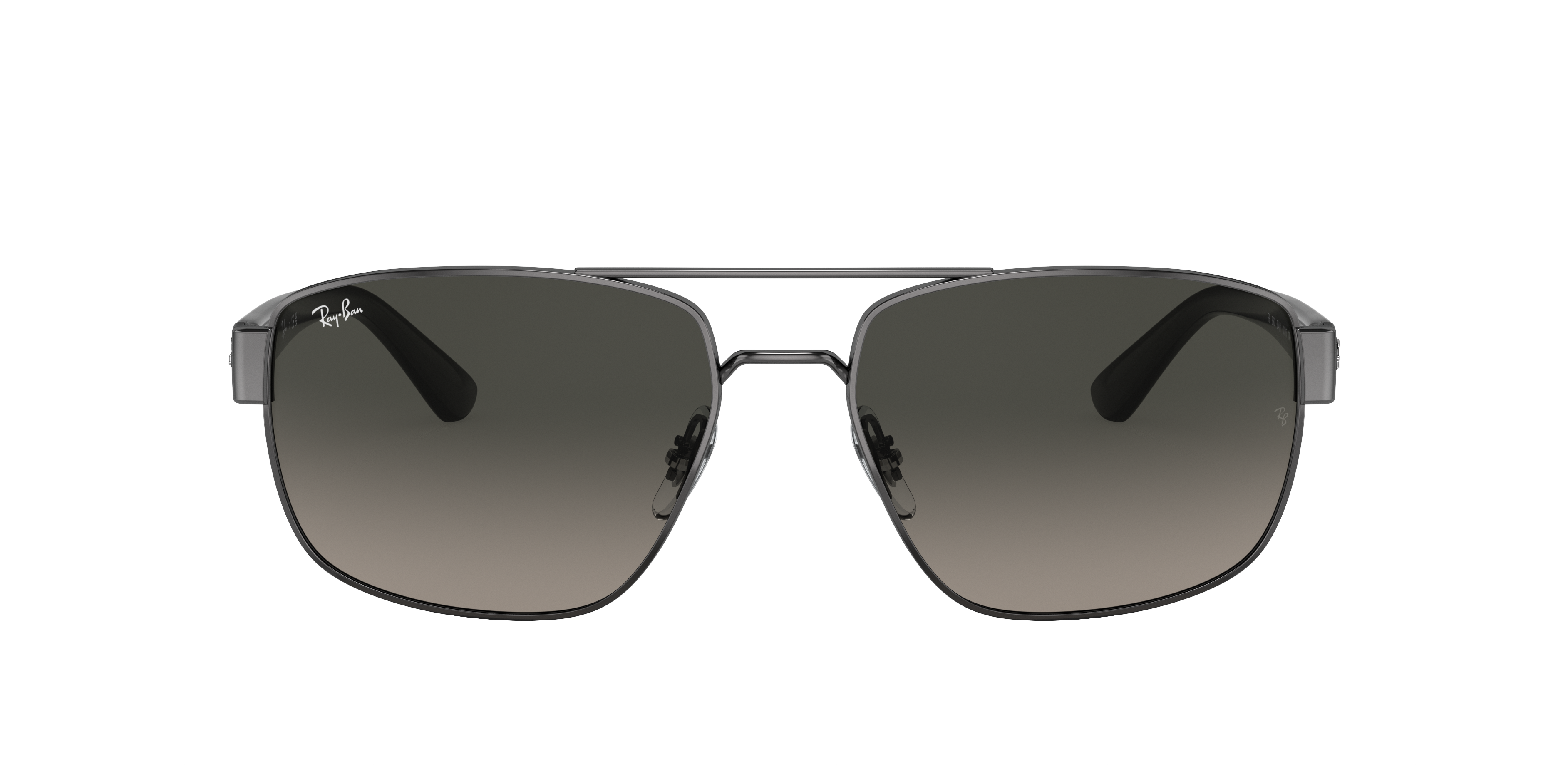 Ray-Ban 0RB3663 Sunglasses in Silver/Gunmetal/Grey | Target Optical