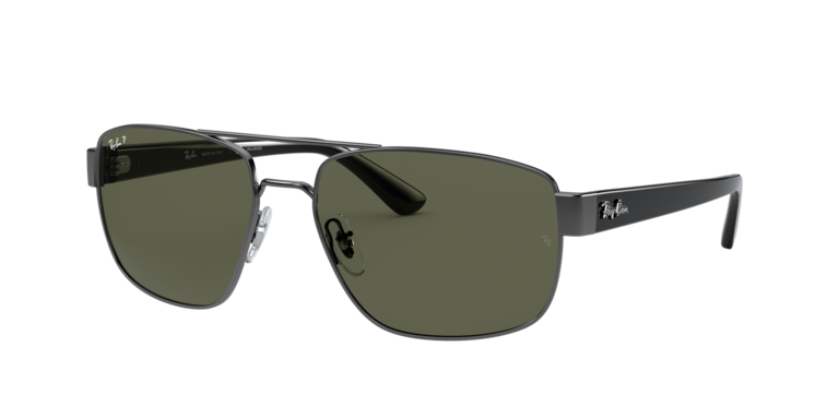 Ray-Ban Sunglasses 0RB3663 - Silver/gunmetal/grey Size 60