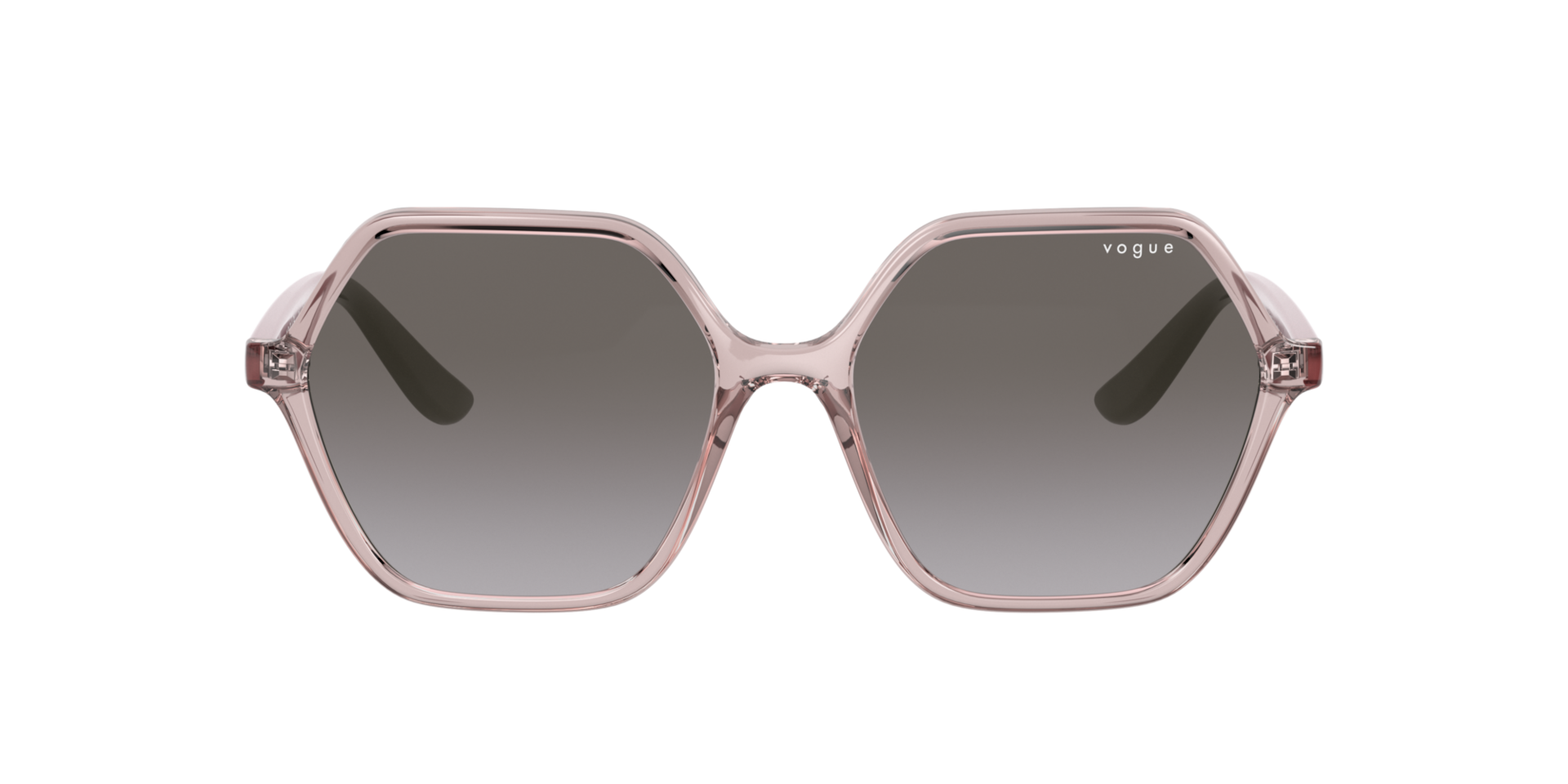 Vogue White Octagonal Pink Gradient Lens Sunglasses New Vogue Eyewear Vogue Eyewear Glasses in Pink | Target Optical main image 3