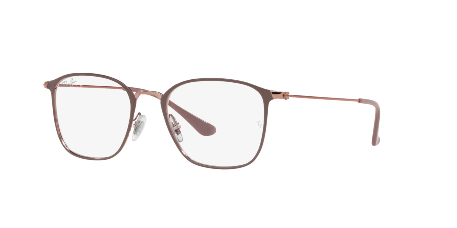 Ray-Ban 0RX6466 Glasses in Brown | Target Optical