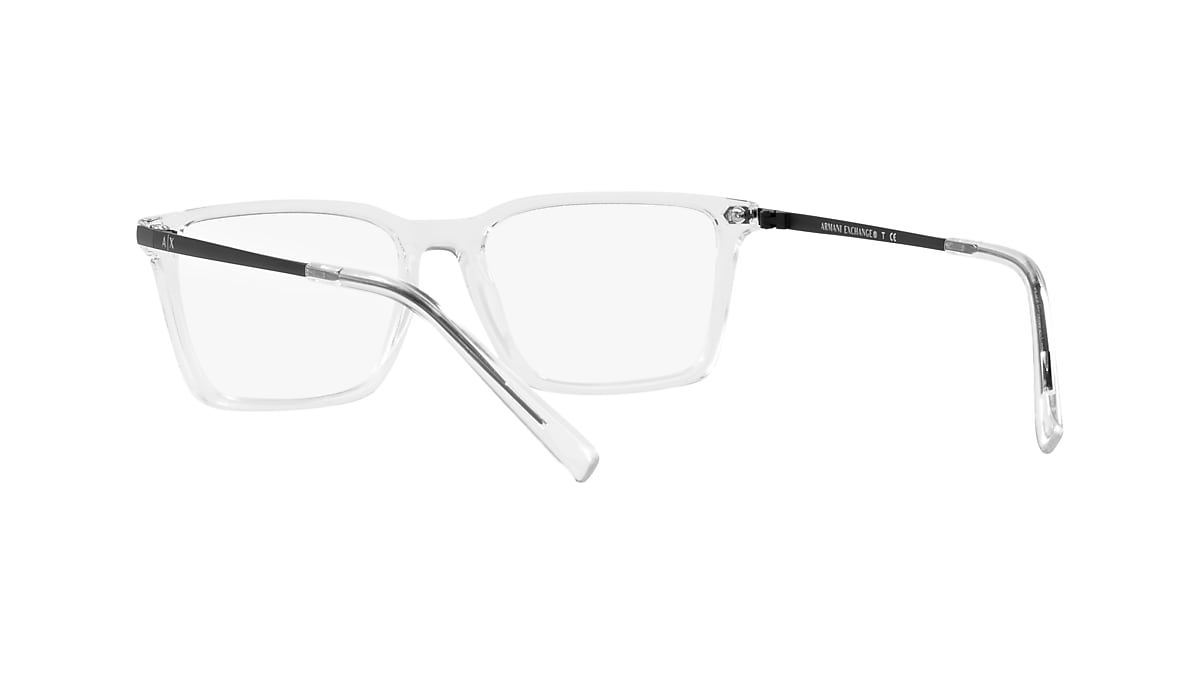 Armani Exchange 0AX3077 Glasses in Clear/white | Target Optical