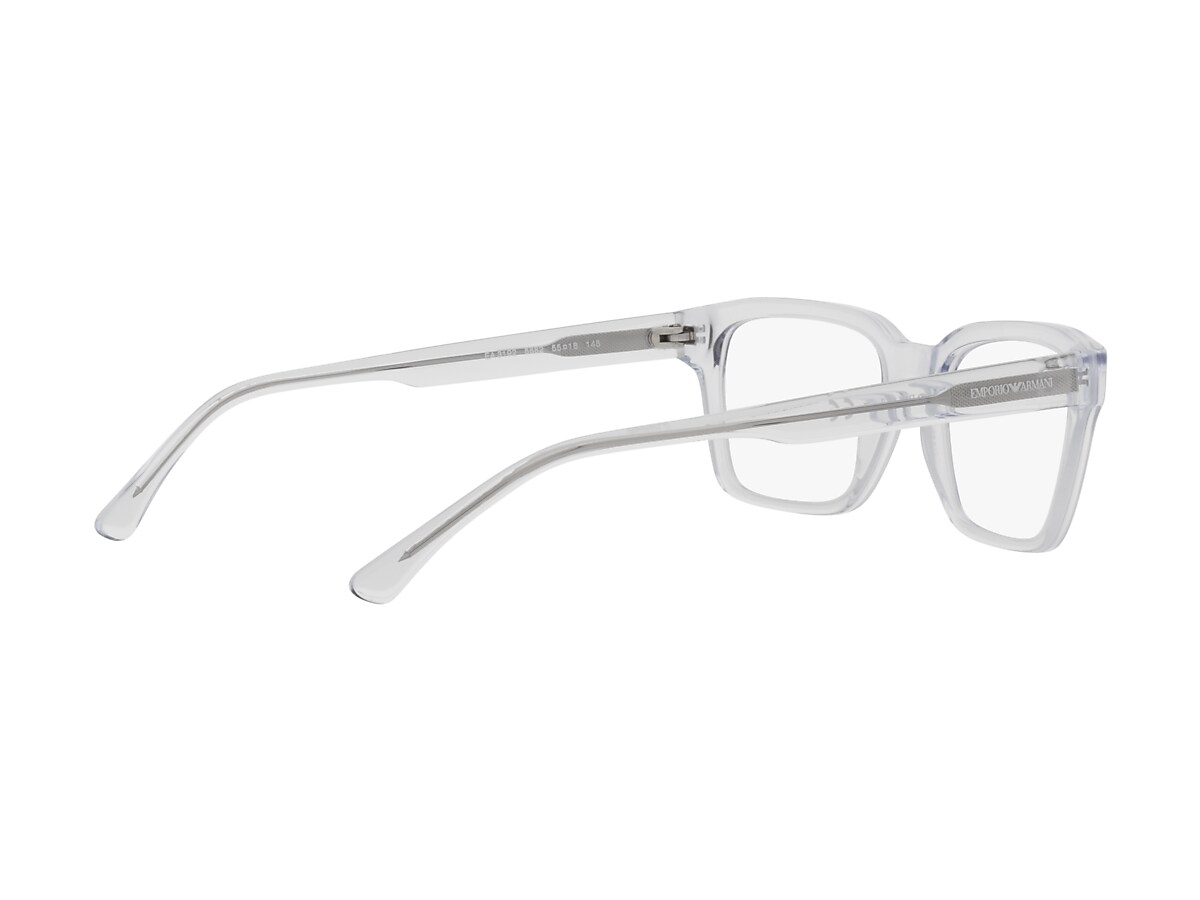 Emporio Armani 0EA3192 Glasses in Clear/white | Target Optical