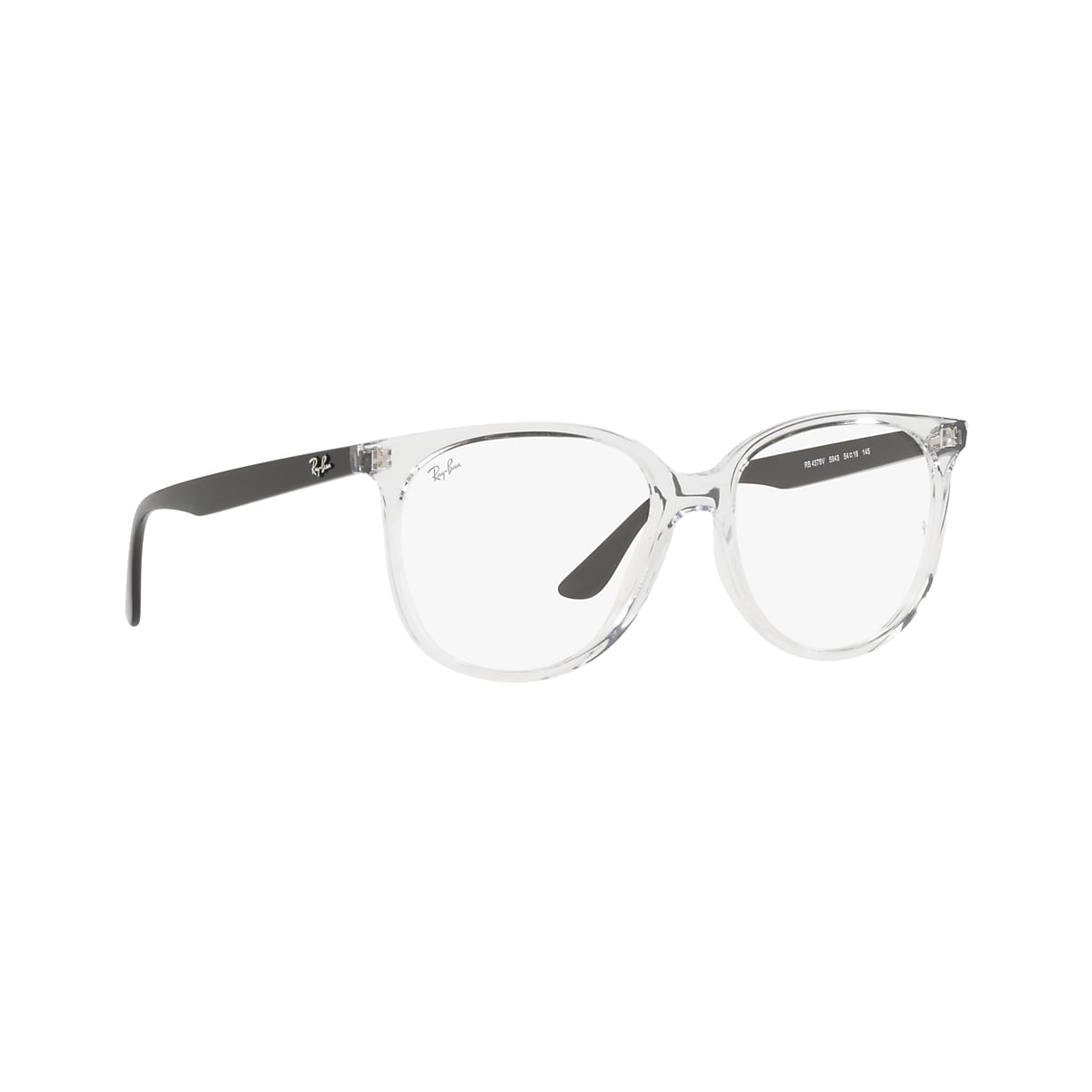 Ray-Ban 0RX4378V Glasses in Clear/white | Target Optical