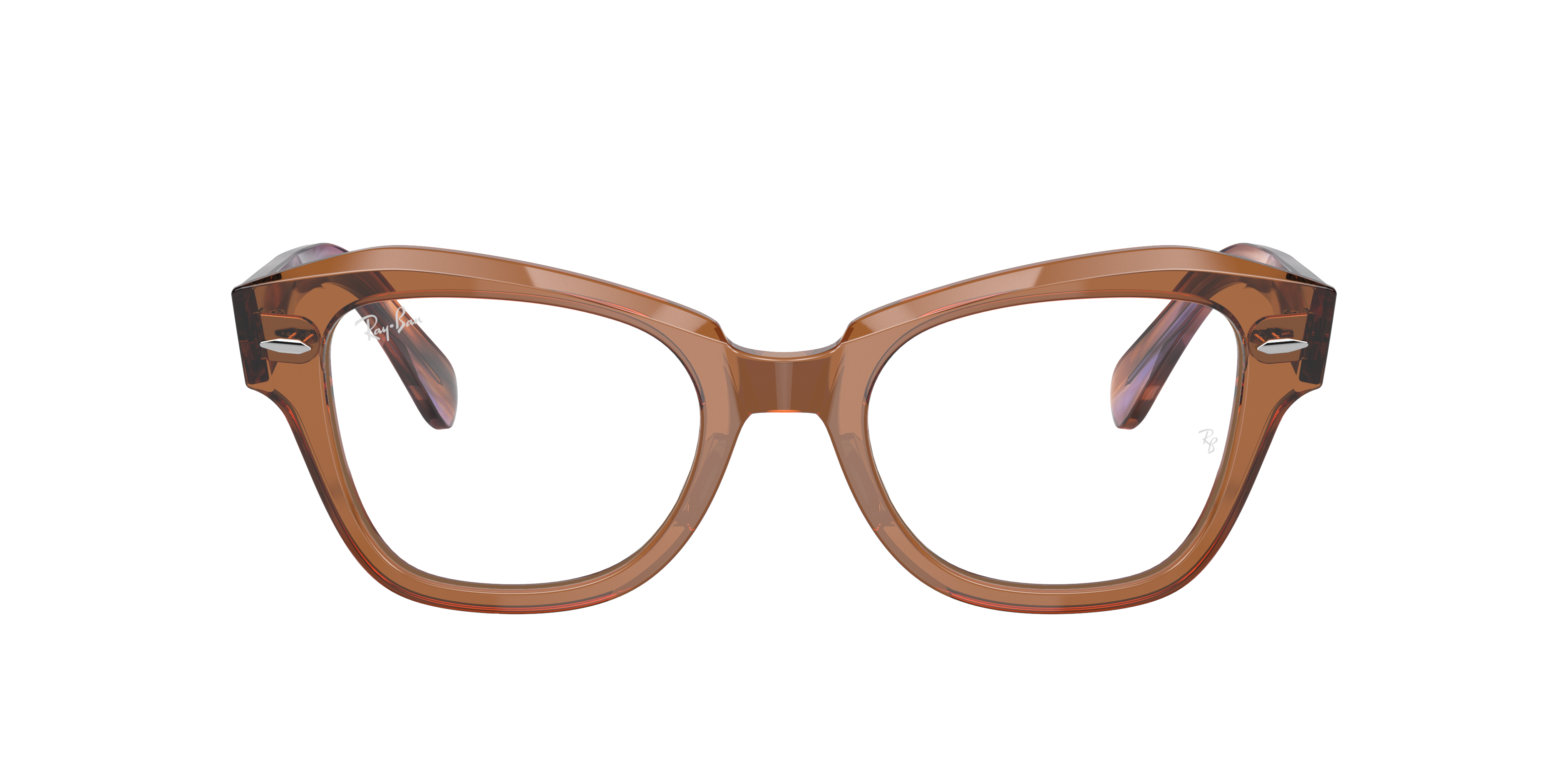 Ray-Ban 0RX5486 Glasses in Brown | Target Optical