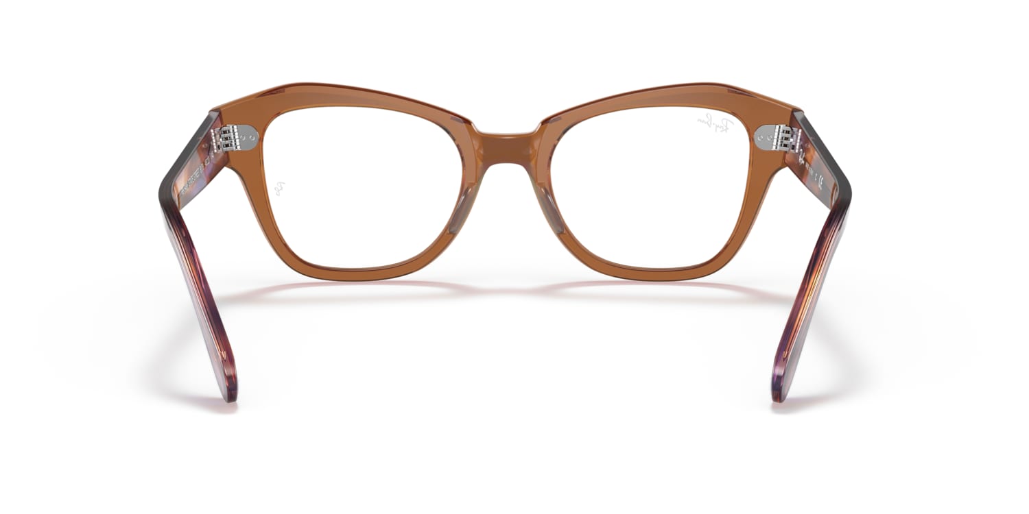 Ray-Ban 0RX5486 Glasses in Brown | Target Optical