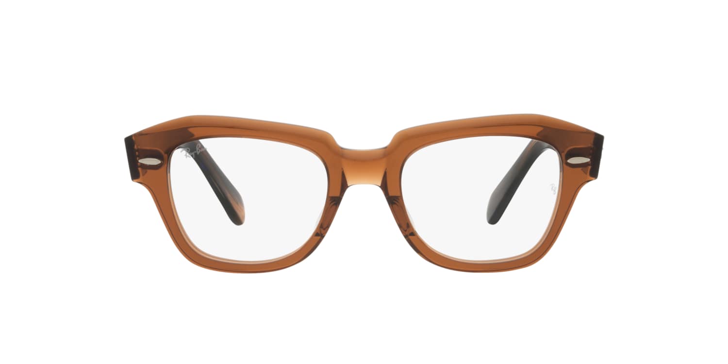 Ray-Ban 0RX5486 Glasses in Brown | Target Optical