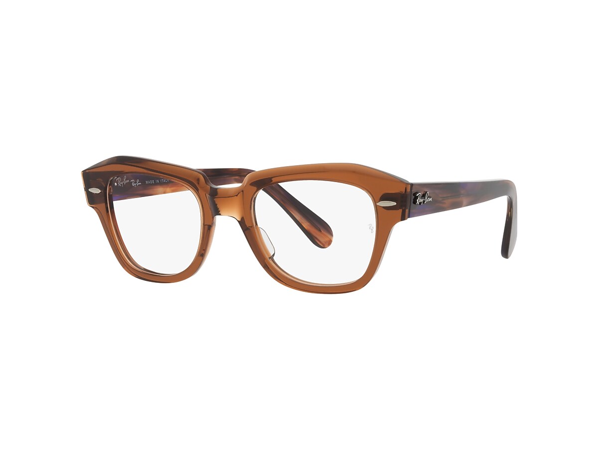 Ray-Ban 0RX5486 Glasses in Brown | Target Optical