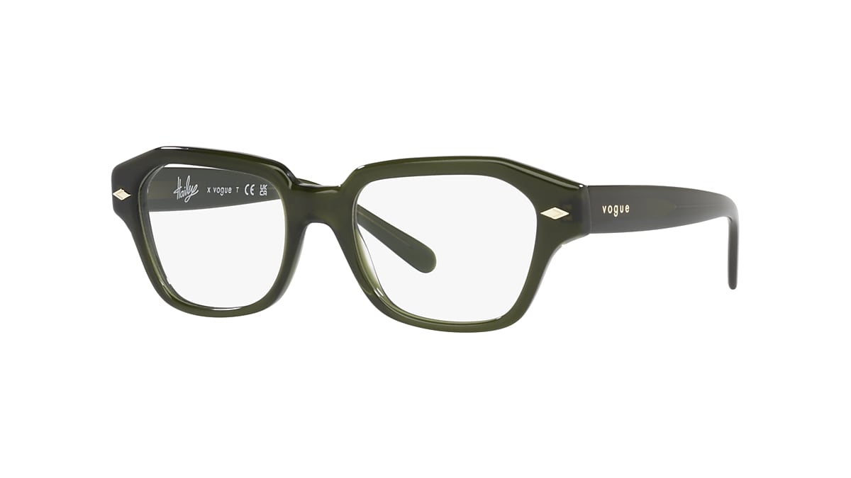 Vogue 0VO5447 Glasses in Green | Target Optical