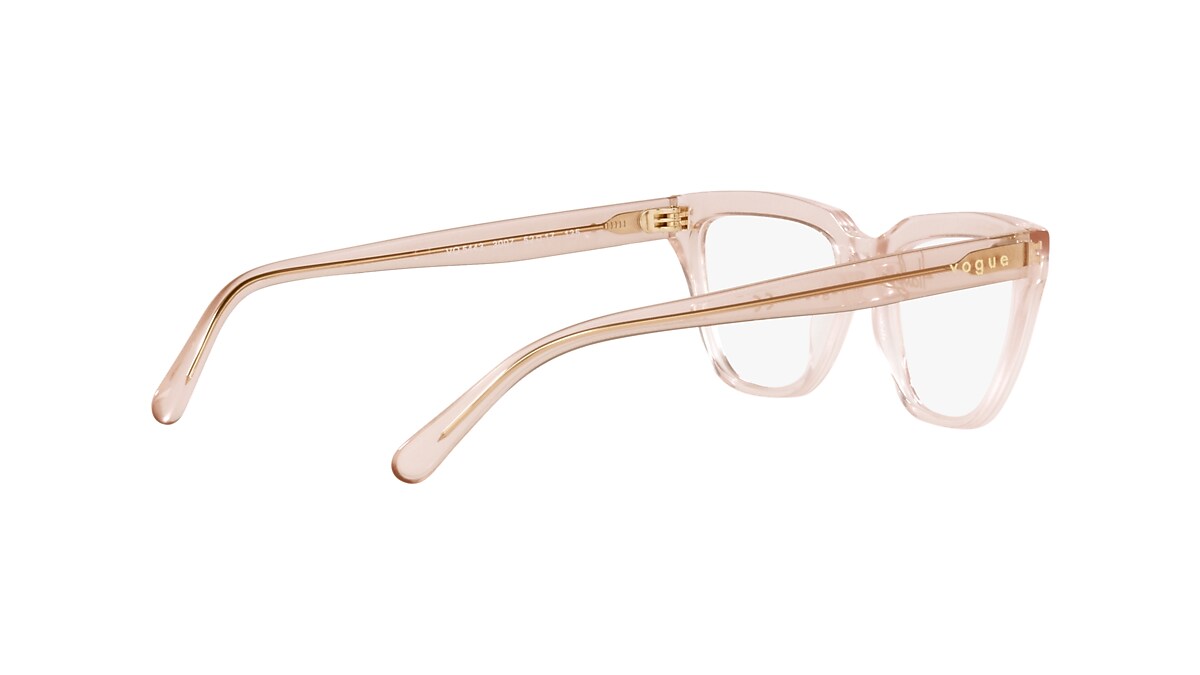 Vogue Eyewear Opal Light Peach Eyeglasses, ®