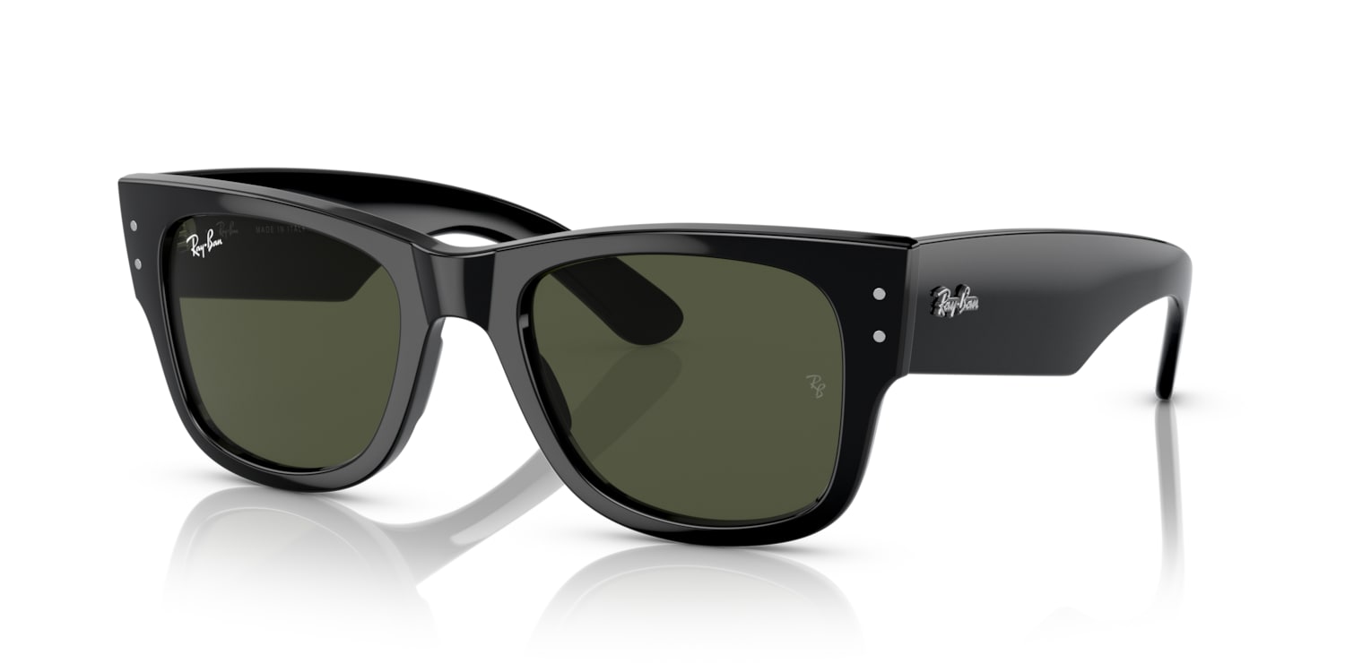 DancingRay-Ban Wayfarer サングラス ブラック/ レイバン公式ストア】 Ray-Ban® MEGA WAYFARER BLACKED OUT