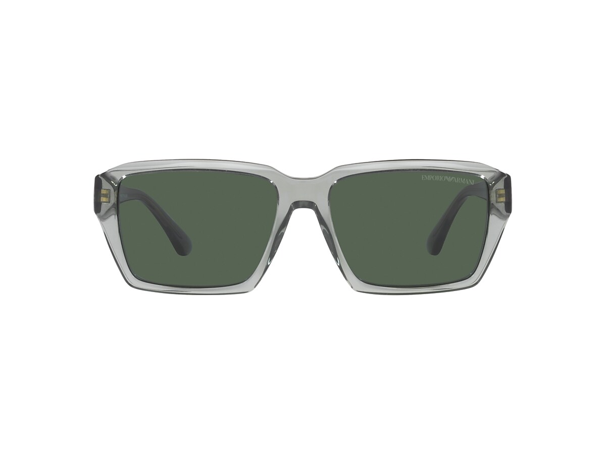 Emporio armani sunglasses green on sale