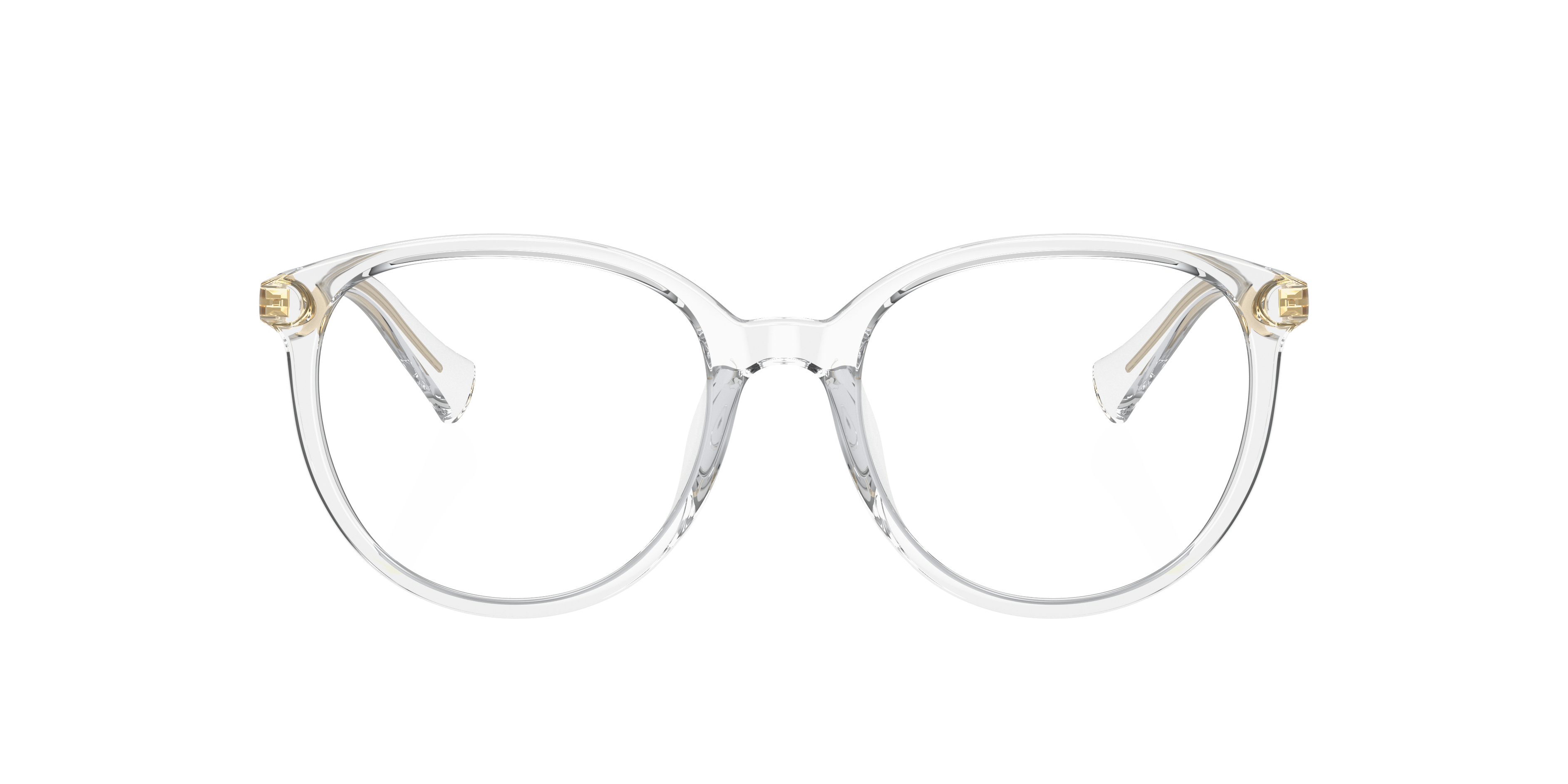 Ralph 0RA7149U Glasses in Clear/white | Target Optical