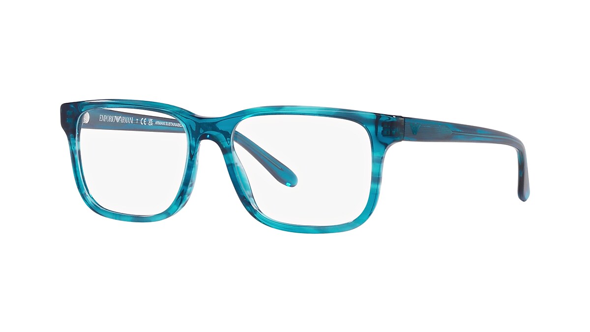 Emporio Armani 0EA3218 Glasses in Blue Target Optical