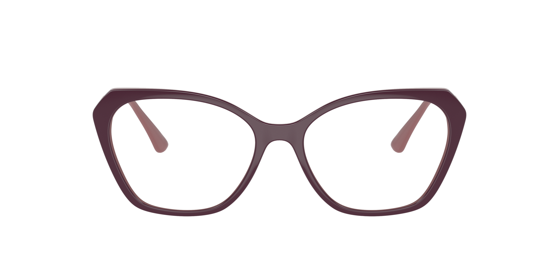 Vogue Women\'s Black Red and Pink Eyeglasses! Vogue Eyewear VO4088 - Browline Red Gold Frame Glasses For  main image 4