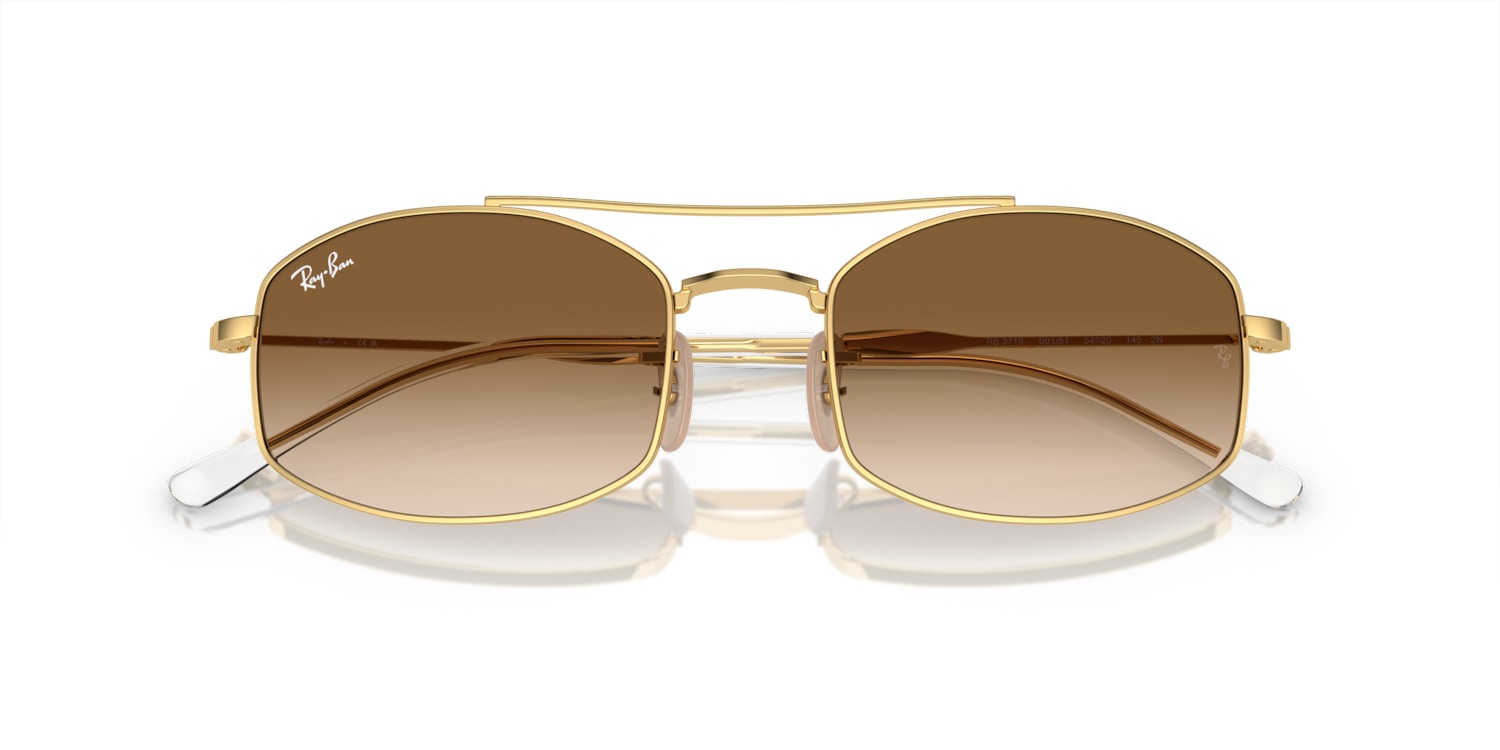 【関税込み】Ray-Ban ゴールド RB3719 サングラス レイバン公式ストア】 Ray-Ban® RB3719 サングラス | アリスタ