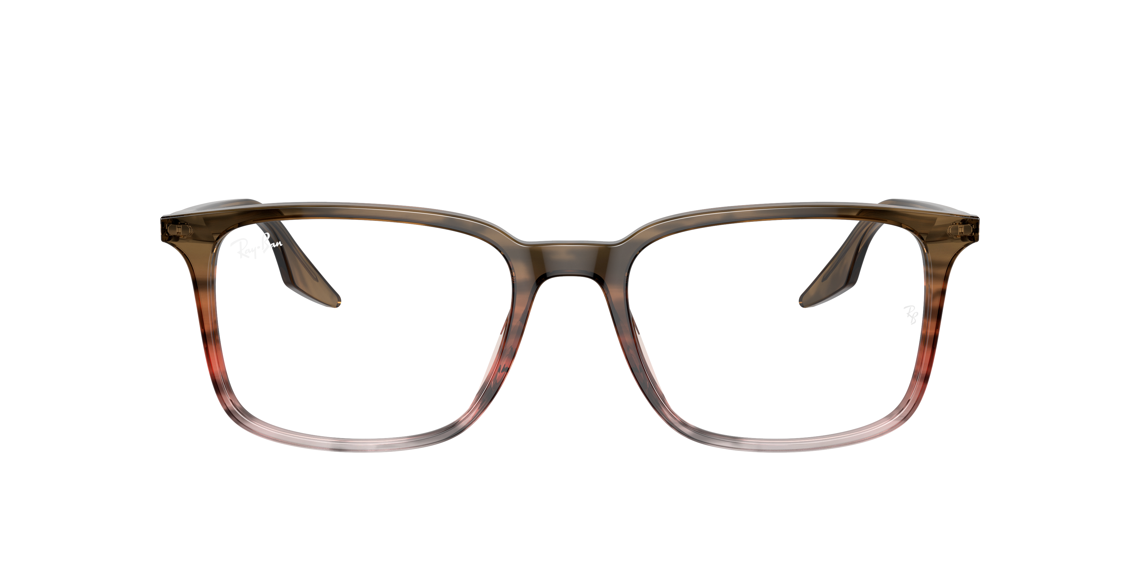 その他 rea1 Ray-Ban 0RX5421 Glasses in Brown/Tan | Target Optical