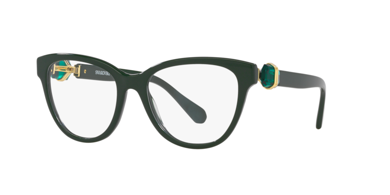 Swarovski Eyeglasses 0SK2004 - Dark Green Size 52